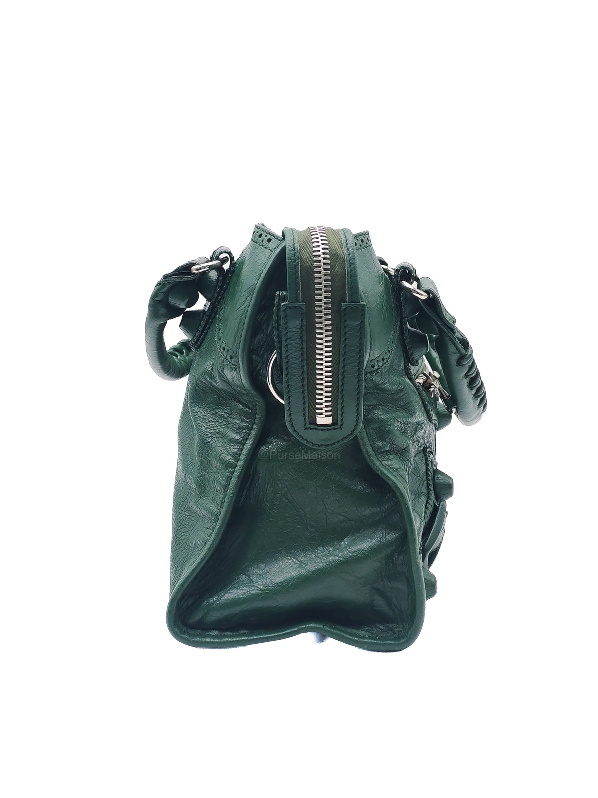 Balenciaga Le City Bag in Deep Green