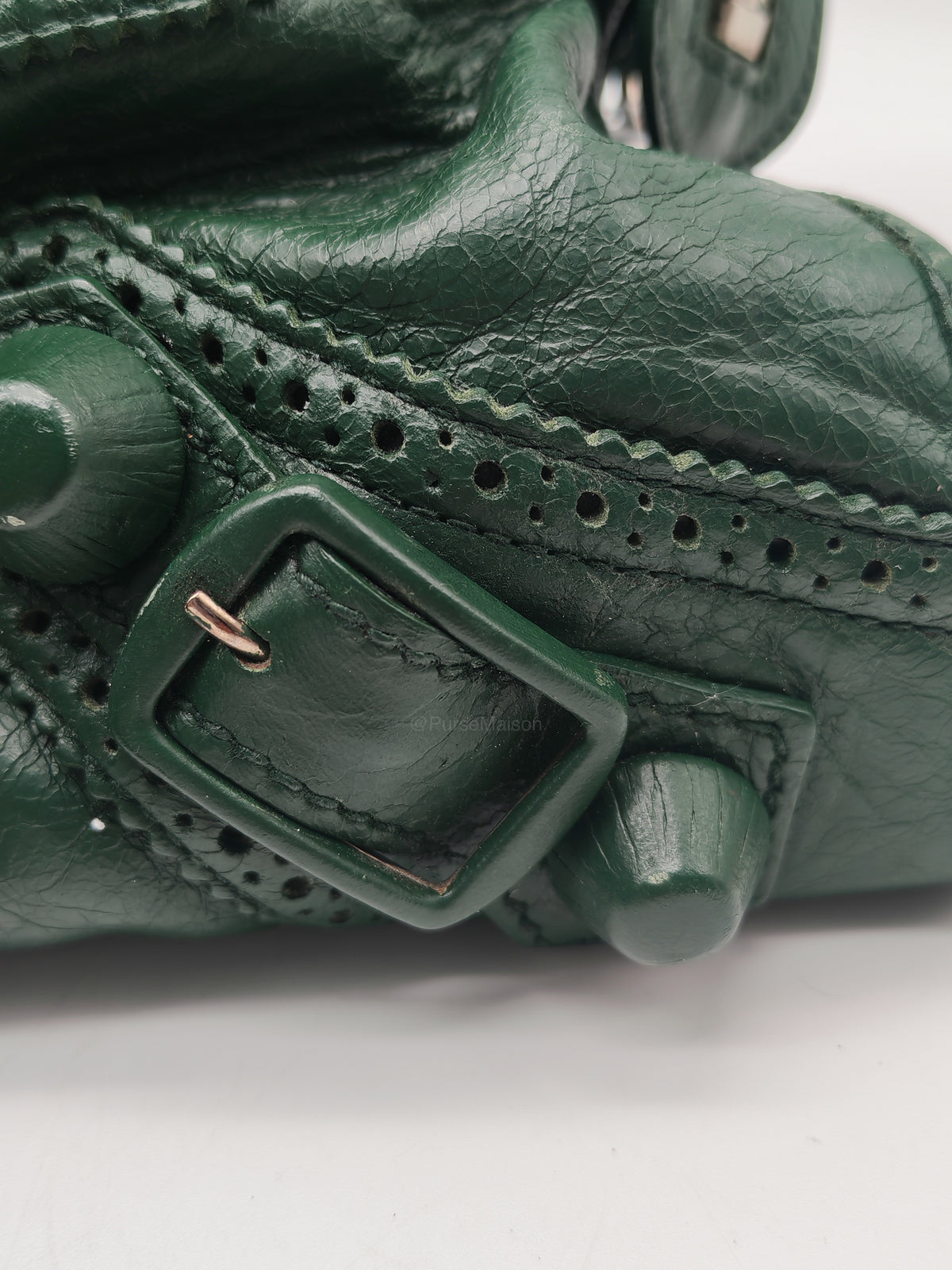 Balenciaga Le City Bag in Deep Green