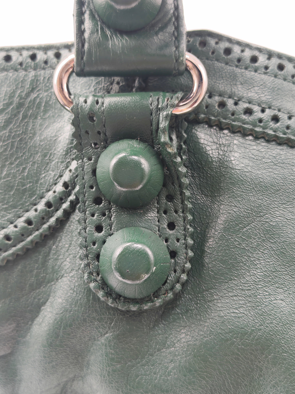 Balenciaga Le City Bag in Deep Green
