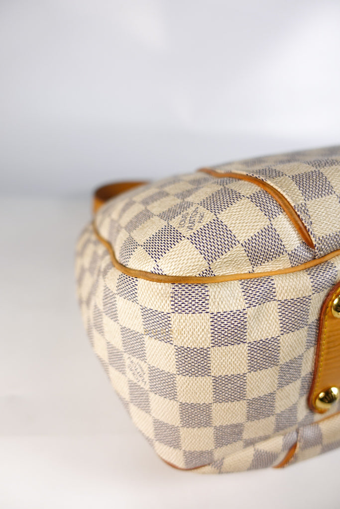 Galliera PM Damier Azur Canvas (Date Code: FL4100) | Purse Maison Luxury Bags Shop