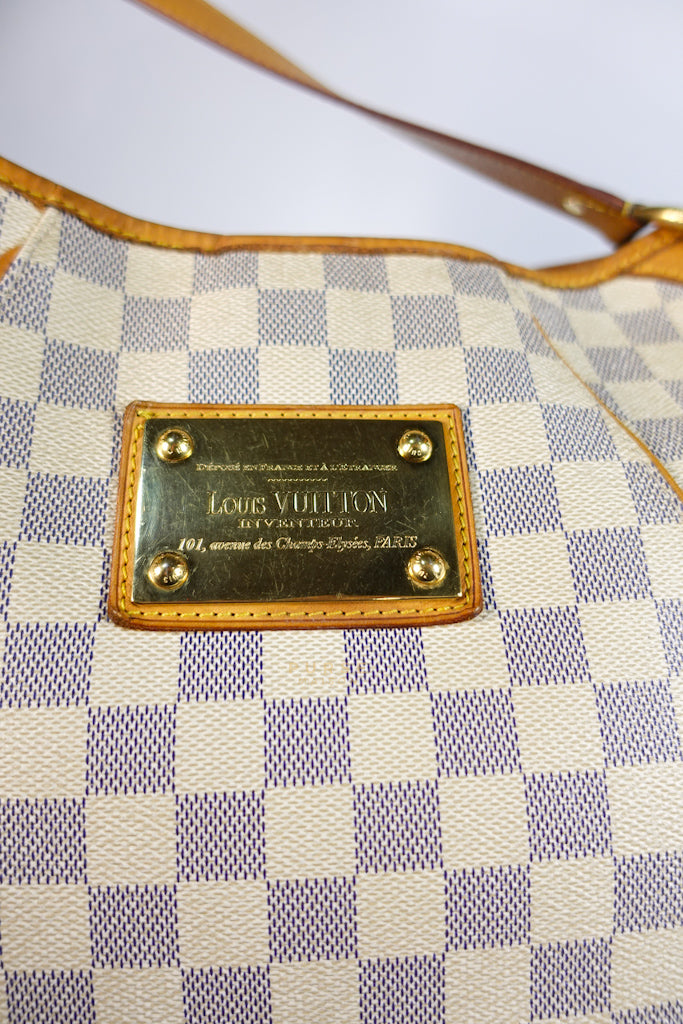Galliera PM Damier Azur Canvas (Date Code: FL4100) | Purse Maison Luxury Bags Shop