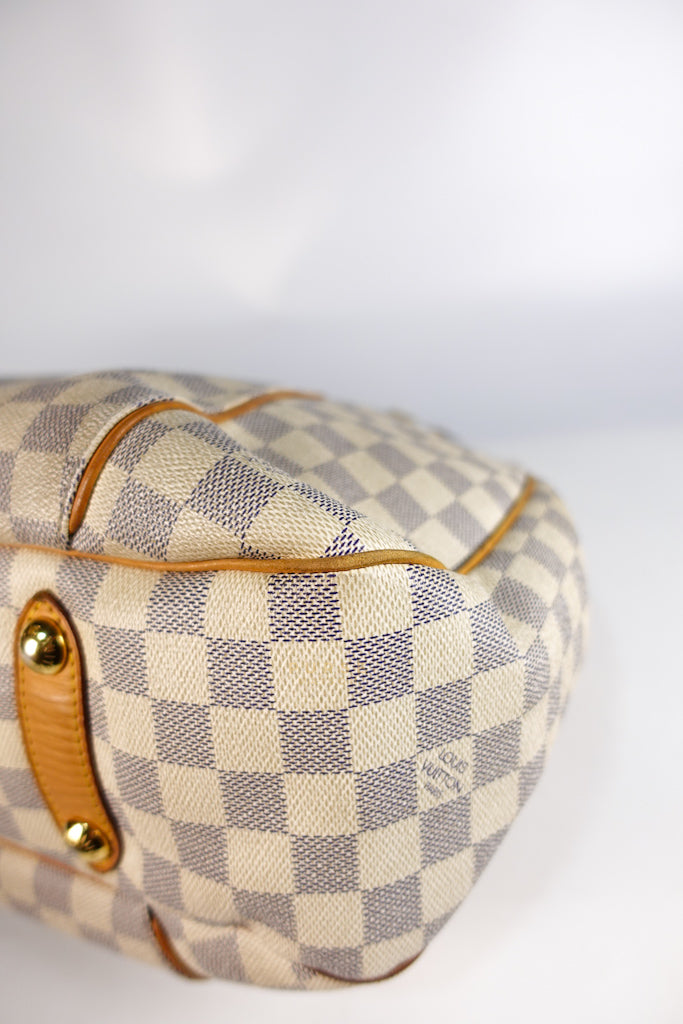 Galliera PM Damier Azur Canvas (Date Code: FL4100) | Purse Maison Luxury Bags Shop
