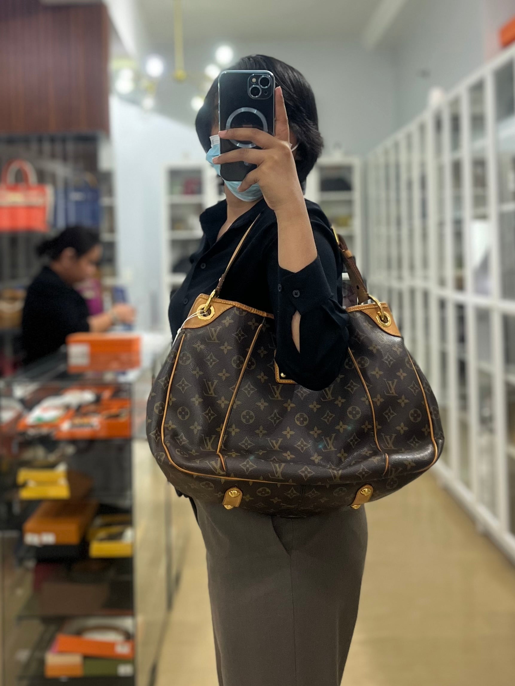 Galliera PM in Monogram Canvas (Date Code: SP1152) | Purse Maison Luxury Bags Shop