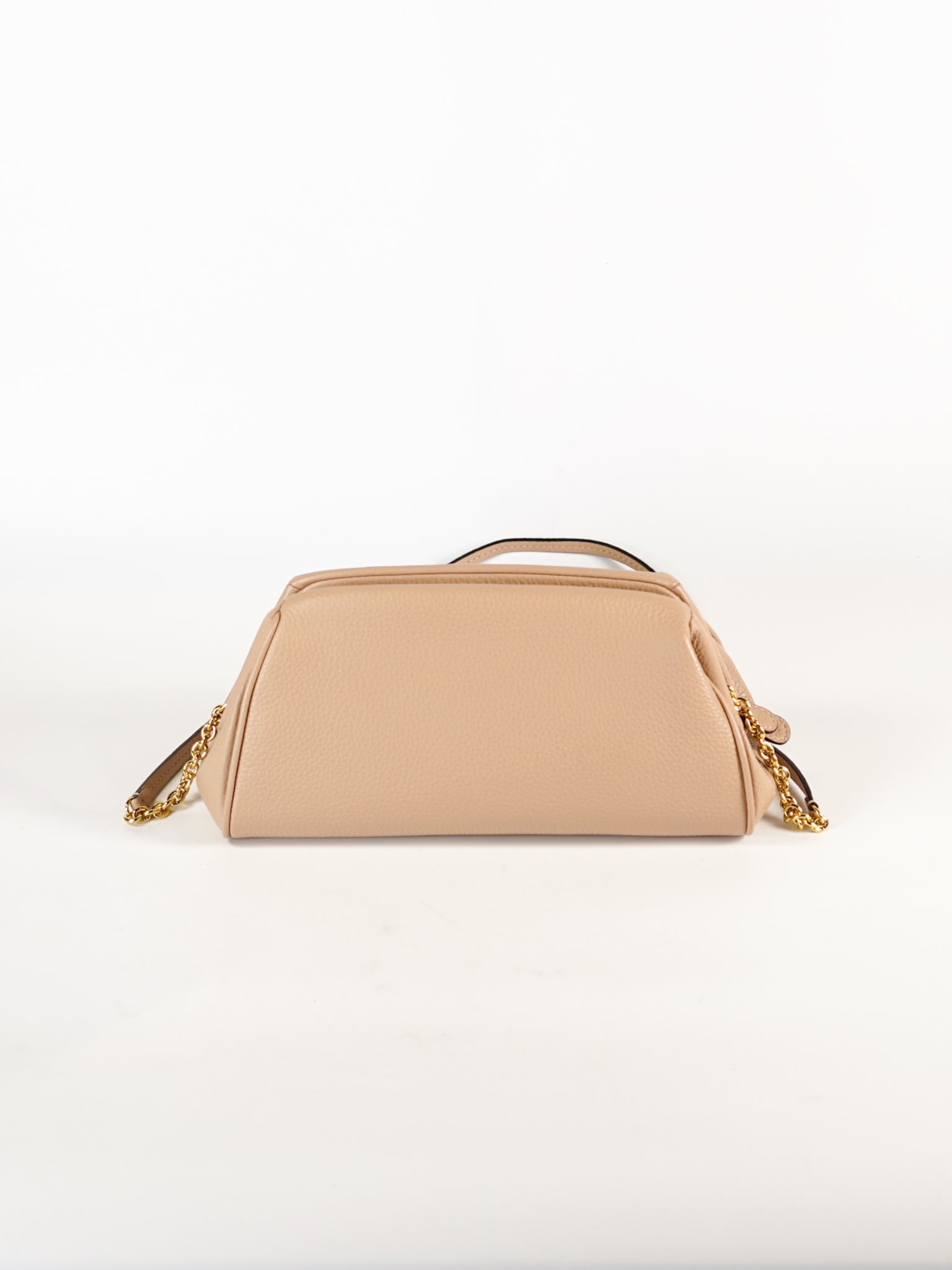 Gancini Calfskin Leather Mini Crossbody Bag in Pink | Purse Maison Luxury Bags Shop