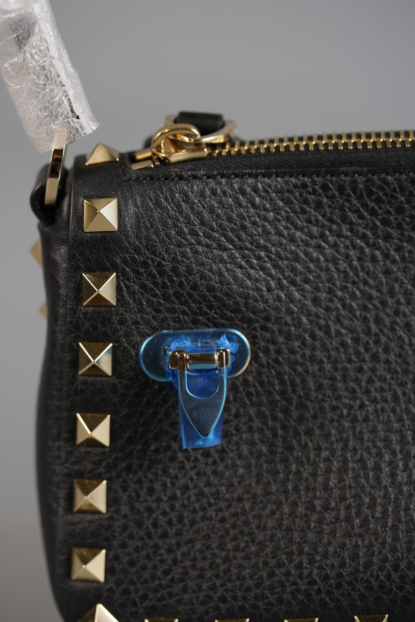 Garavani Rockstud Pebbled Calfskin Leather Shoulder Bag | Purse Maison Luxury Bags Shop