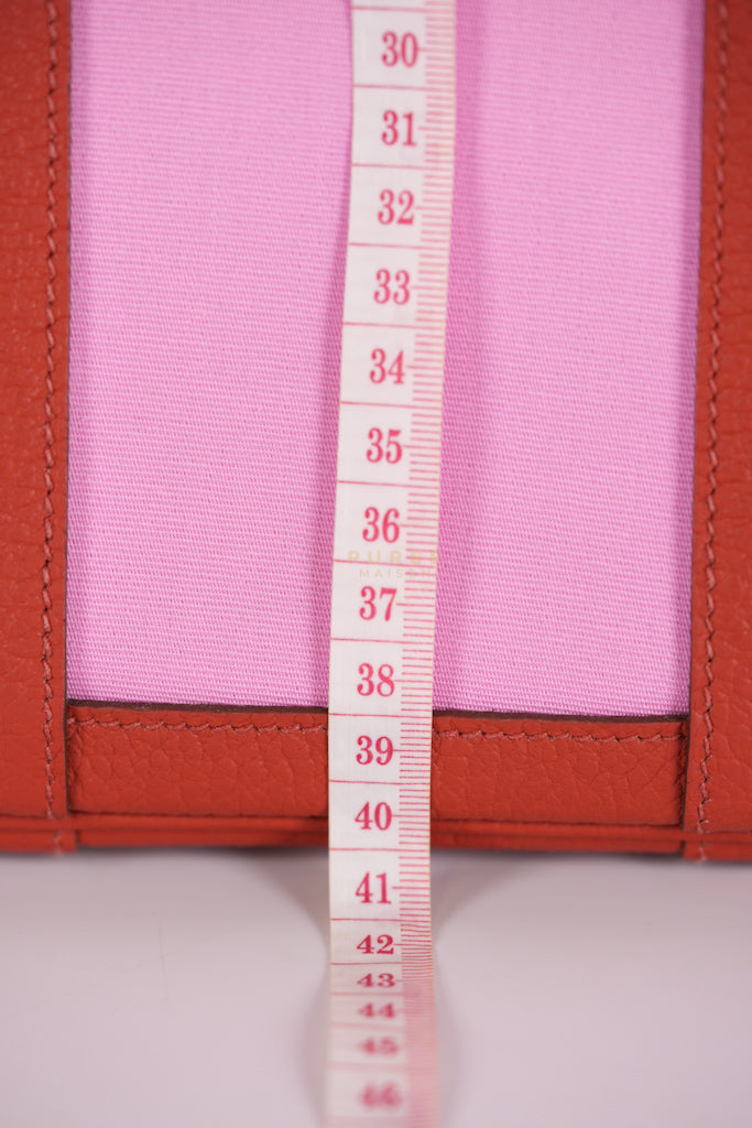 Garden File 28 Pink and Rouge Duchess Canvas and Palladium Hardware Stamp Y (2020) | Purse Maison Luxury Bags Shop
