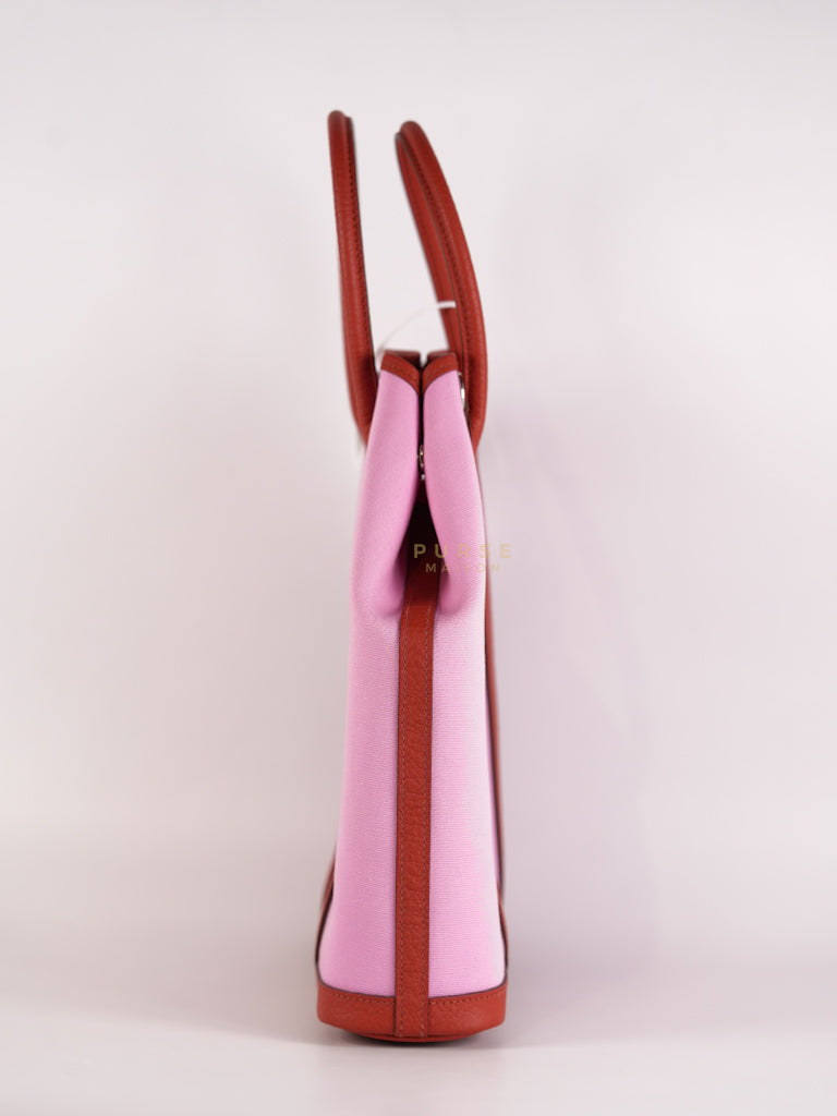Garden File 28 Pink and Rouge Duchess Canvas and Palladium Hardware Stamp Y (2020) | Purse Maison Luxury Bags Shop