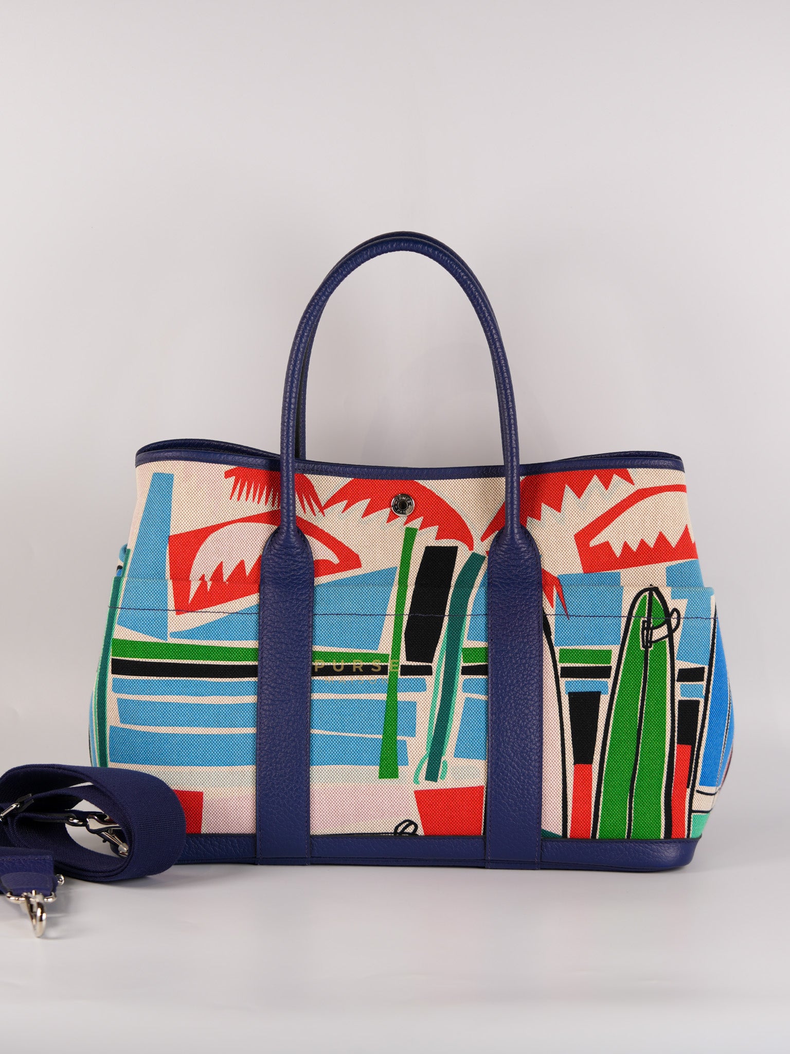 Garden Party 36 (GPT) Multicolor Canvas Pocket Stamp A (2017) | Purse Maison Luxury Bags Shop