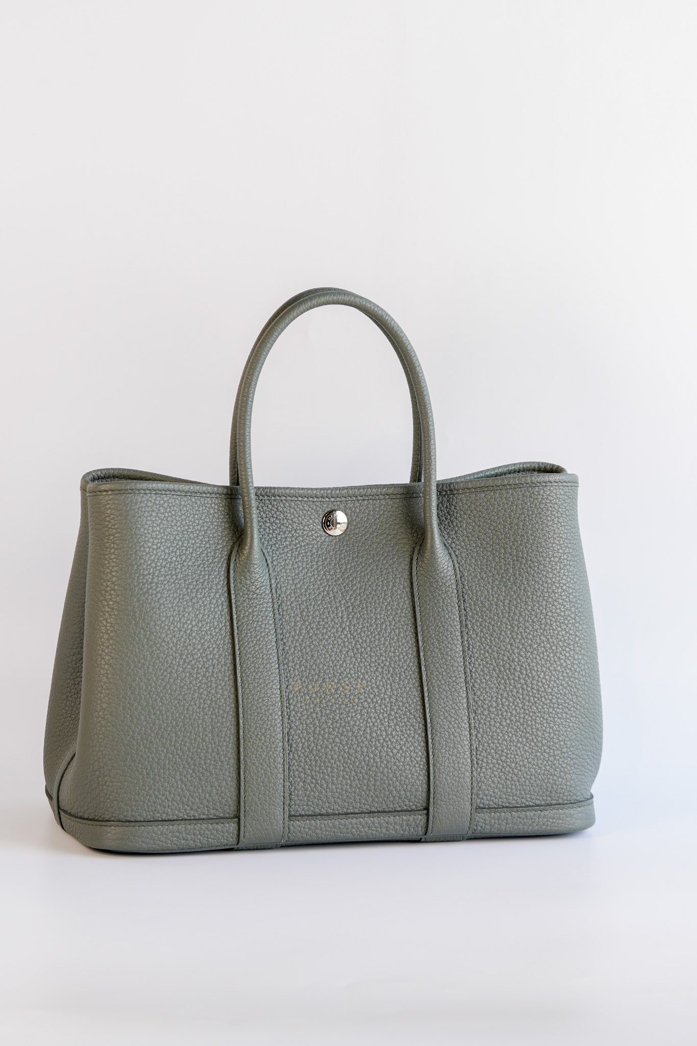 Garden Party GPT 30 Vert Amande Palladium Hardware Stamp D (2019) | Purse Maison Luxury Bags Shop