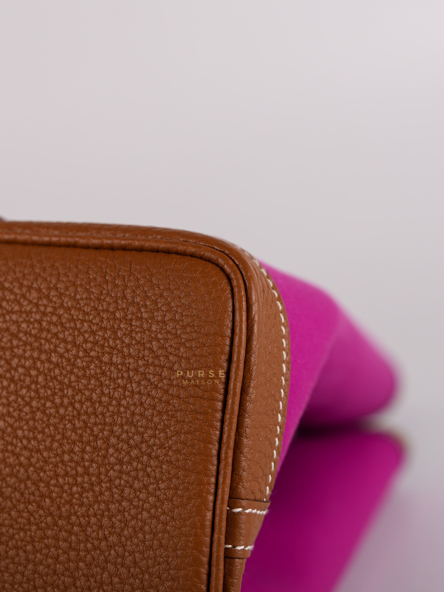 Garden Party Tote 30 (GPT) Verso Magnolia-Dune Stamp B (2023) | Purse Maison Luxury Bags Shop