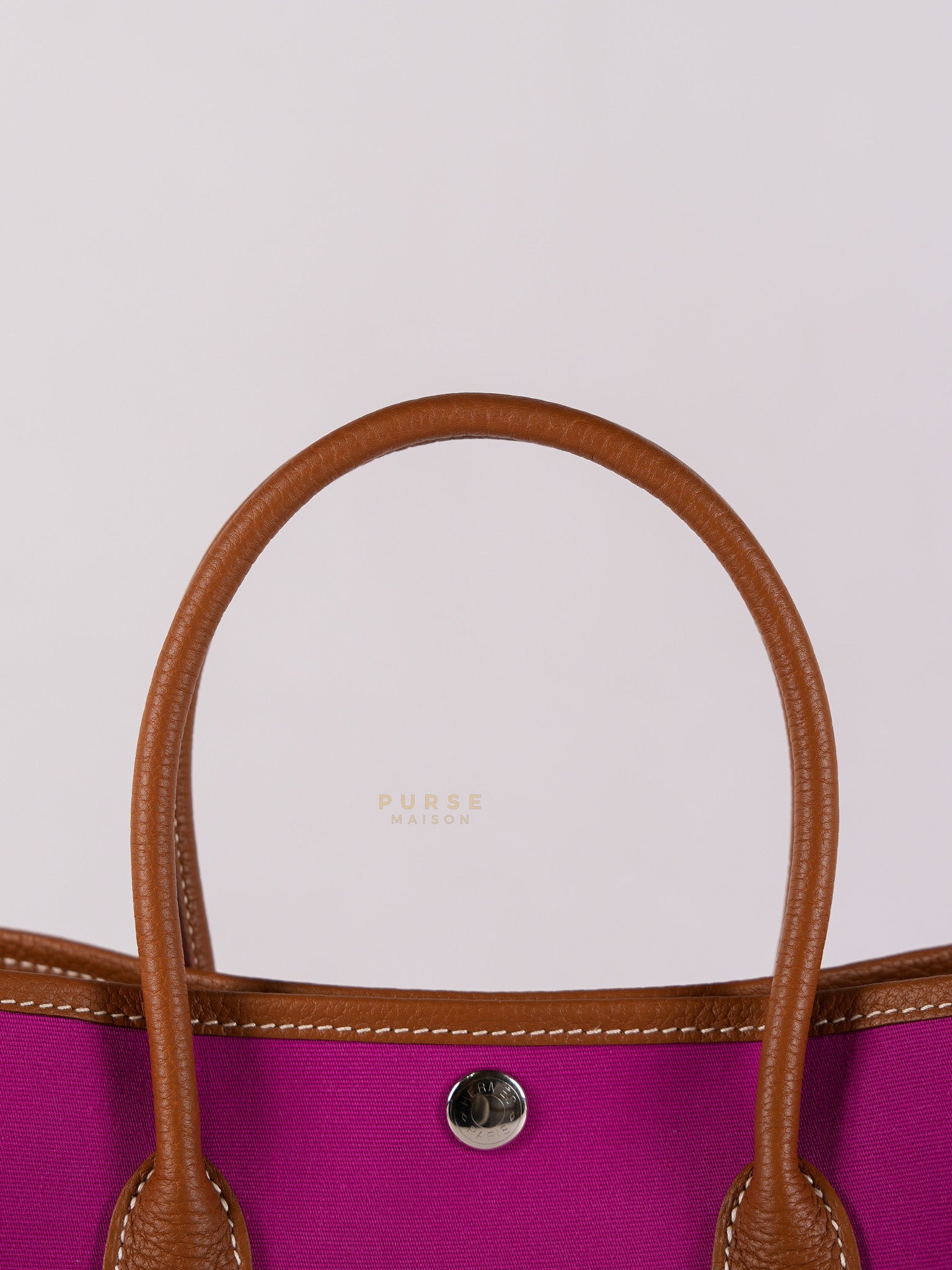 Garden Party Tote 30 (GPT) Verso Magnolia-Dune Stamp B (2023) | Purse Maison Luxury Bags Shop