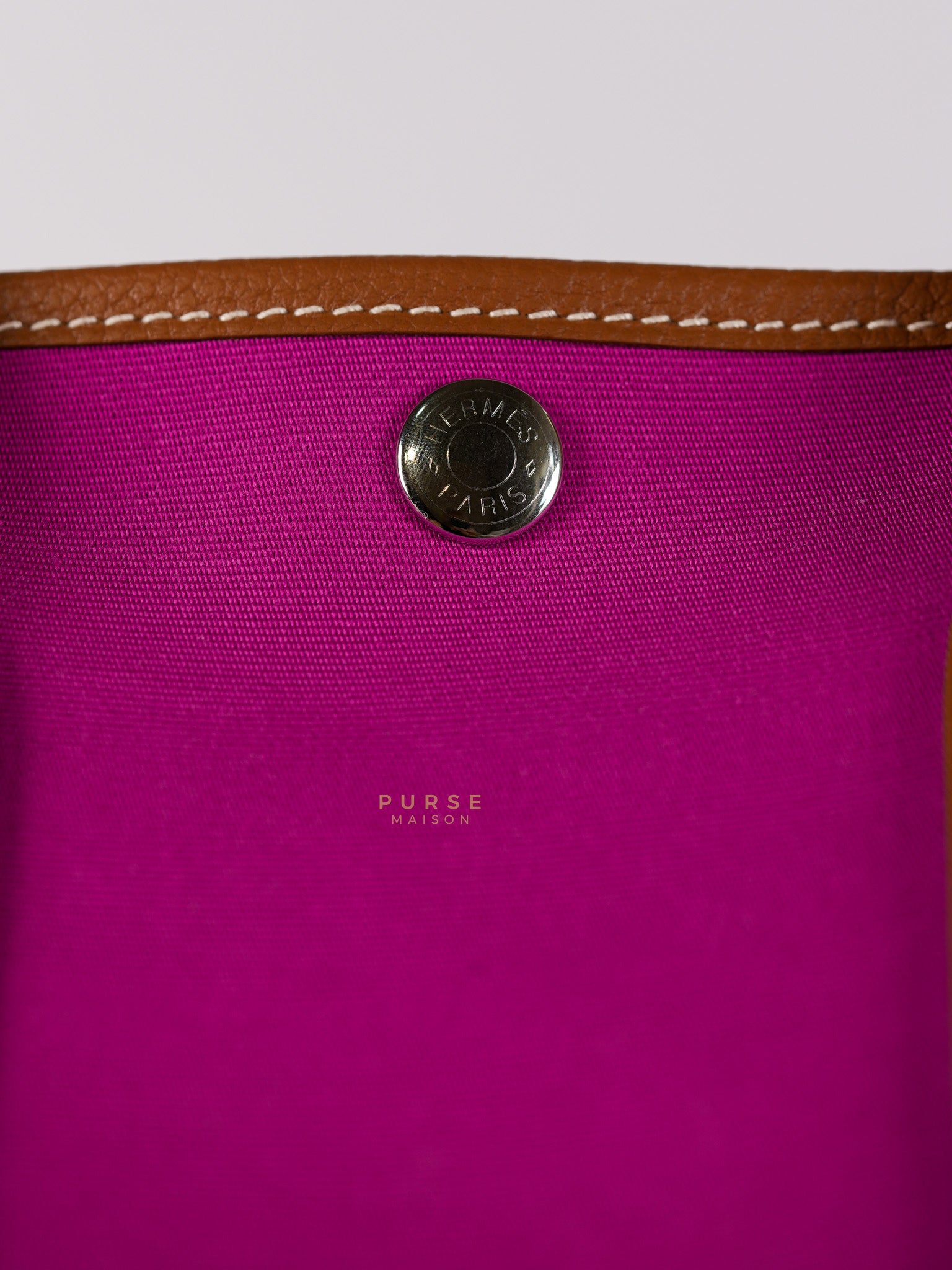 Garden Party Tote 30 (GPT) Verso Magnolia-Dune Stamp B (2023) | Purse Maison Luxury Bags Shop
