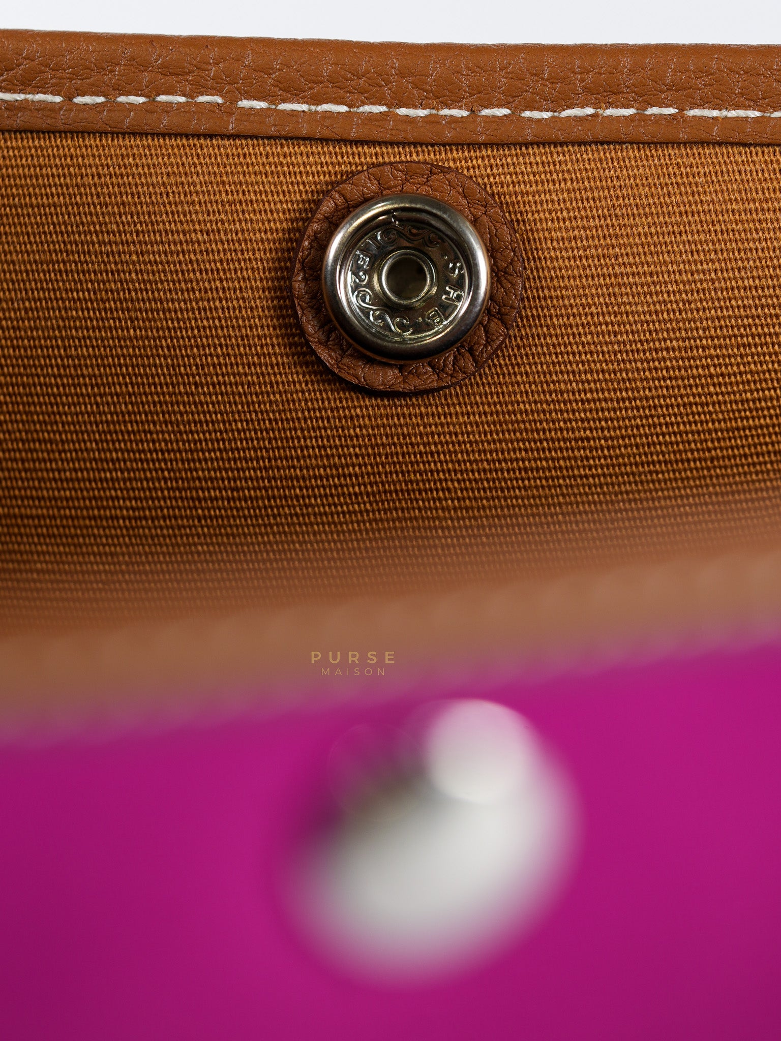 Garden Party Tote 30 (GPT) Verso Magnolia-Dune Stamp B (2023) | Purse Maison Luxury Bags Shop