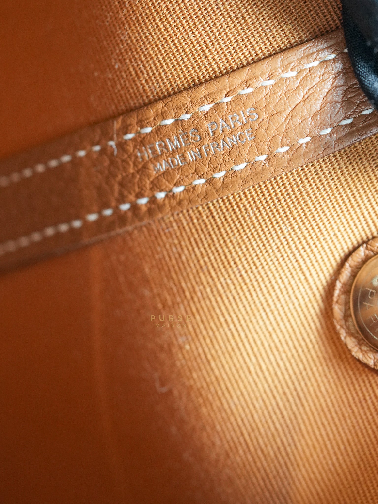 Garden Party Tote 30 (GPT) Verso Magnolia-Dune Stamp B (2023) | Purse Maison Luxury Bags Shop