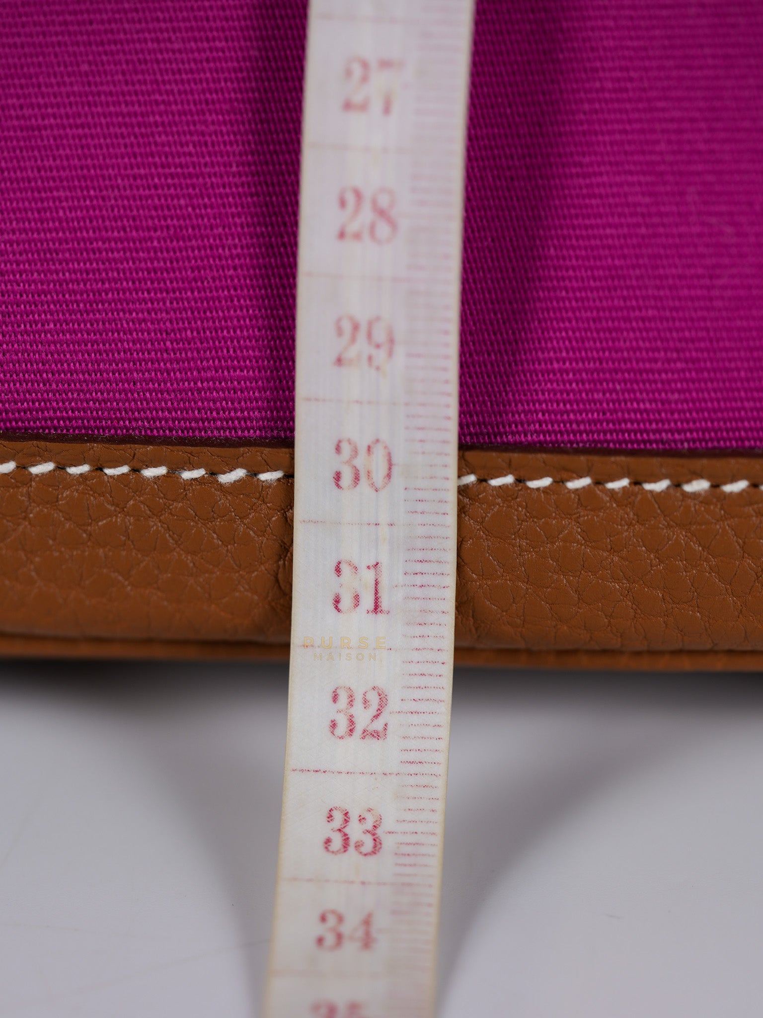 Garden Party Tote 30 (GPT) Verso Magnolia-Dune Stamp B (2023) | Purse Maison Luxury Bags Shop