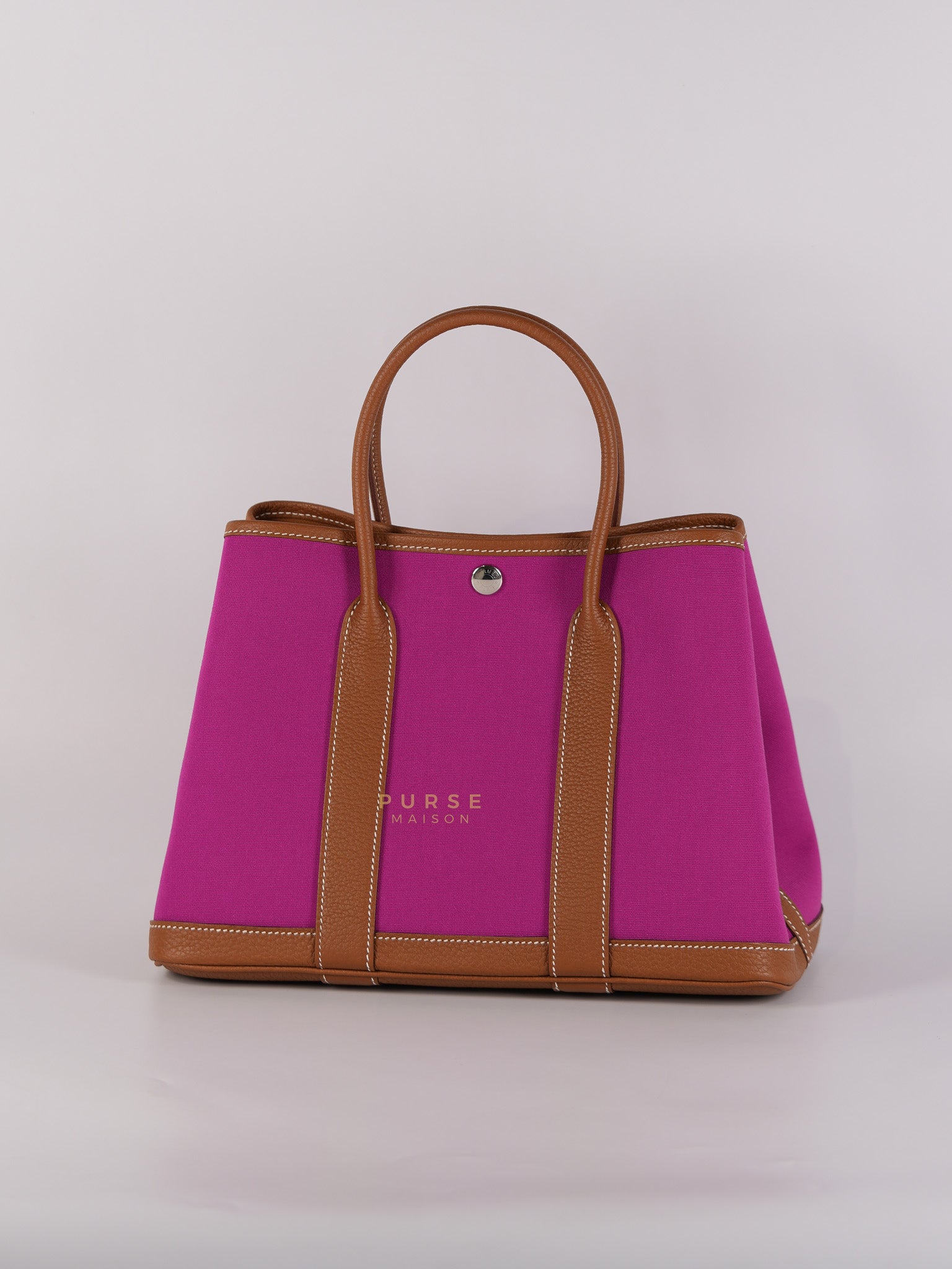 Garden Party Tote 30 (GPT) Verso Magnolia-Dune Stamp B (2023) | Purse Maison Luxury Bags Shop