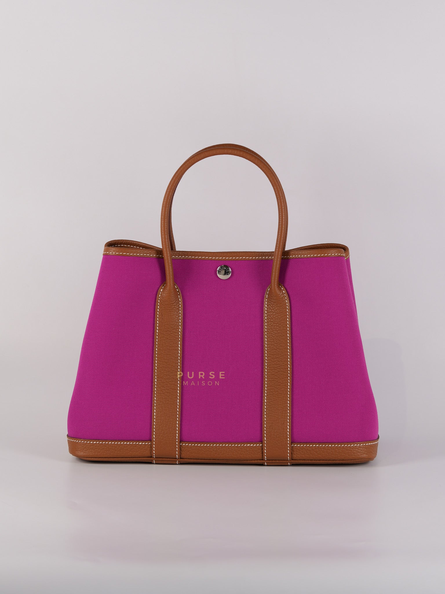Garden Party Tote 30 (GPT) Verso Magnolia-Dune Stamp B (2023) | Purse Maison Luxury Bags Shop