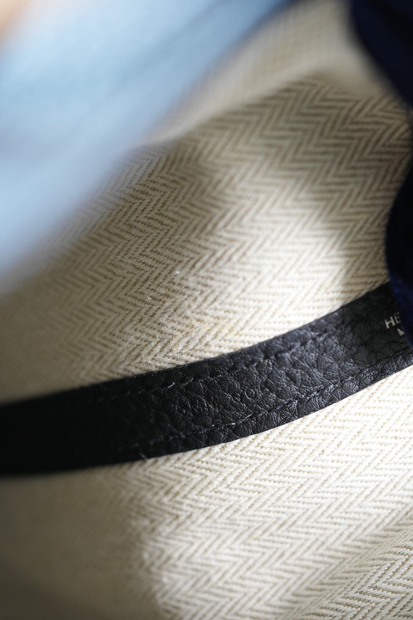 Garden party Tote Bag (GPT) 30 in Noir/Black Clemence Leather Palladium Hardware Stamp C(2018) | Purse Maison Luxury Bags Shop