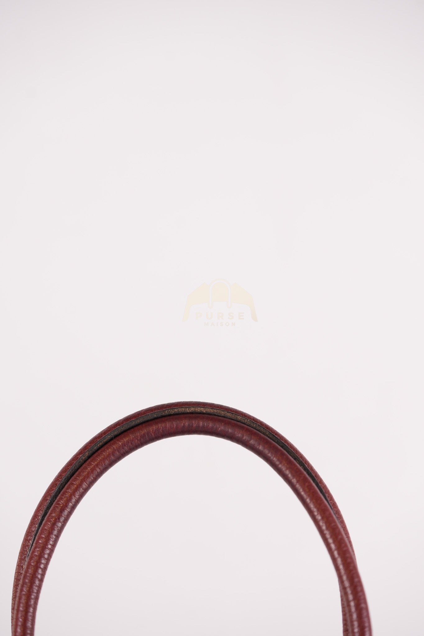 Garden Party Tote Bag (GPT) 30 in Rouge H Negonda Leather Palladium Hardware Stamp O Square (2011) | Purse Maison Luxury Bags Shop