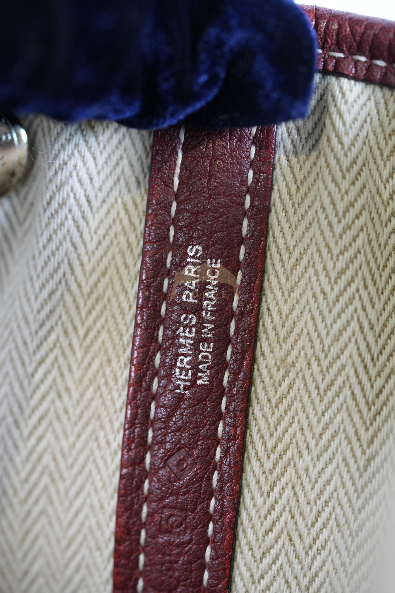 Garden Party Tote Bag (GPT) 30 in Rouge H Negonda Leather Palladium Hardware Stamp O Square (2011) | Purse Maison Luxury Bags Shop