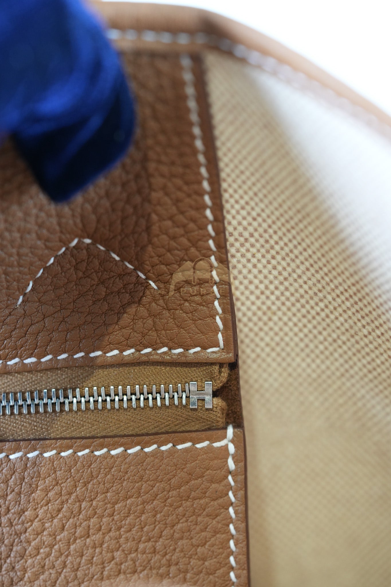 Garden Party Tote Bag (GPT) Voyage 41 in Beige Ecru Palladium Hardware Stamp K(2025) | Purse Maison Luxury Bags Shop