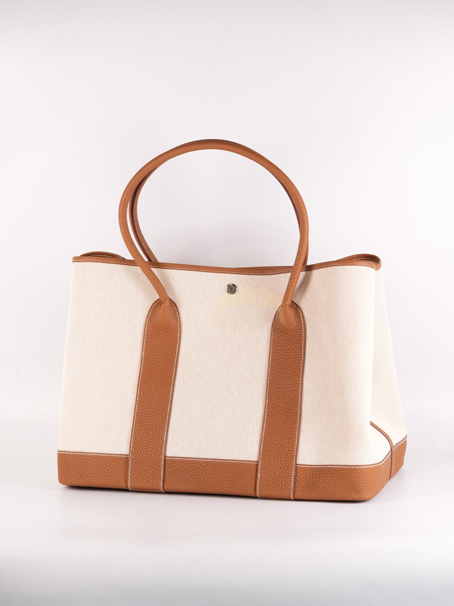 Garden Party Tote Bag (GPT) Voyage 41 in Beige Ecru Palladium Hardware Stamp K(2025) | Purse Maison Luxury Bags Shop