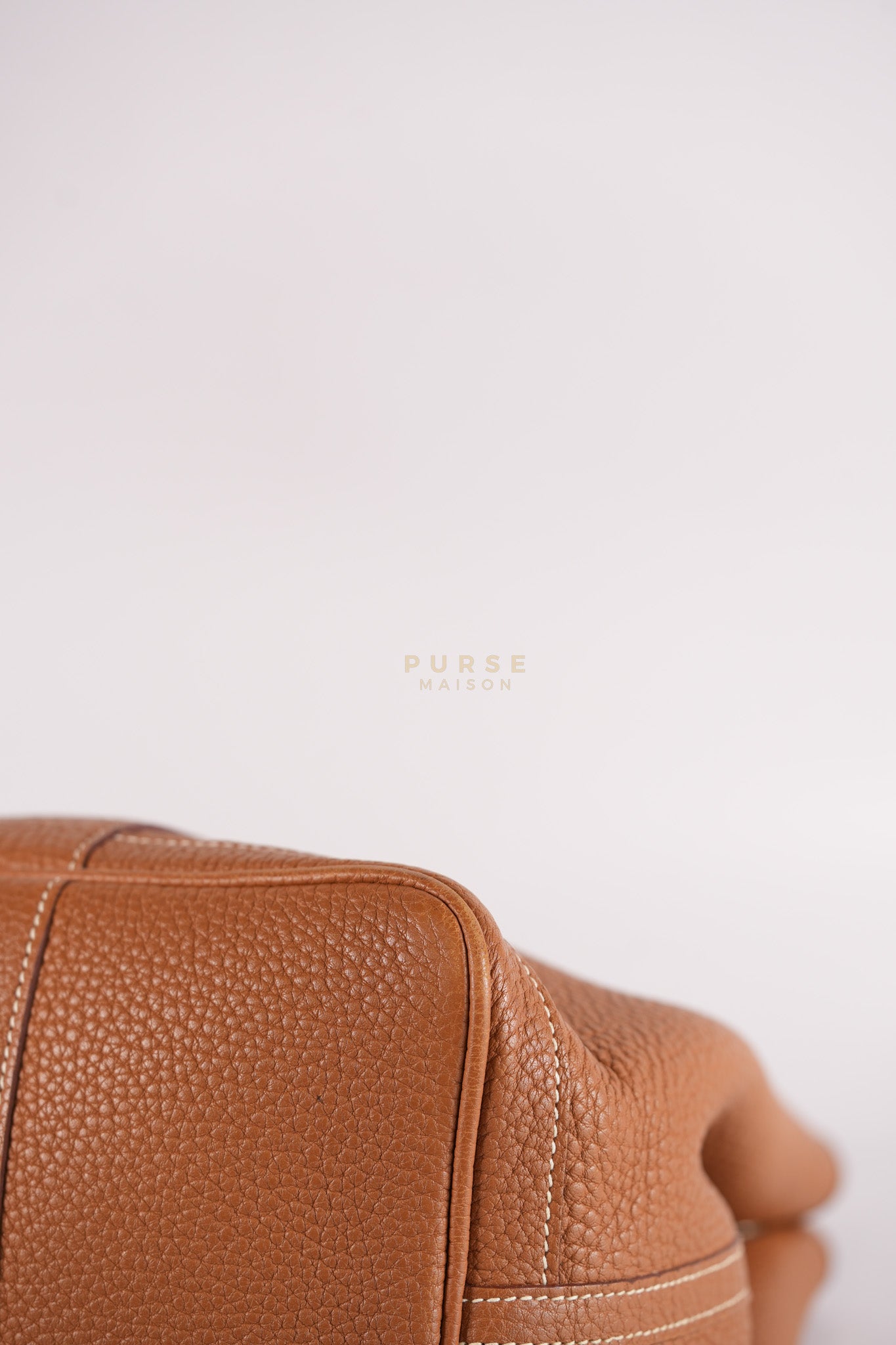 Garden Party Tote Bag(GTP) 36 in Gold Clemence Palladium Hardware Stamp X(2016) | Purse Maison Luxury Bags Shop