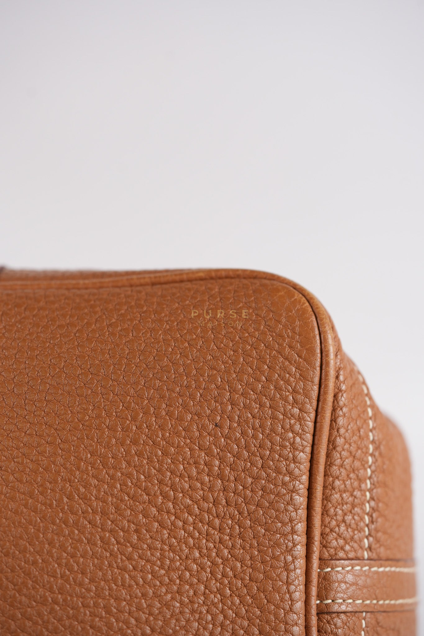 Garden Party Tote Bag(GTP) 36 in Gold Clemence Palladium Hardware Stamp X(2016) | Purse Maison Luxury Bags Shop