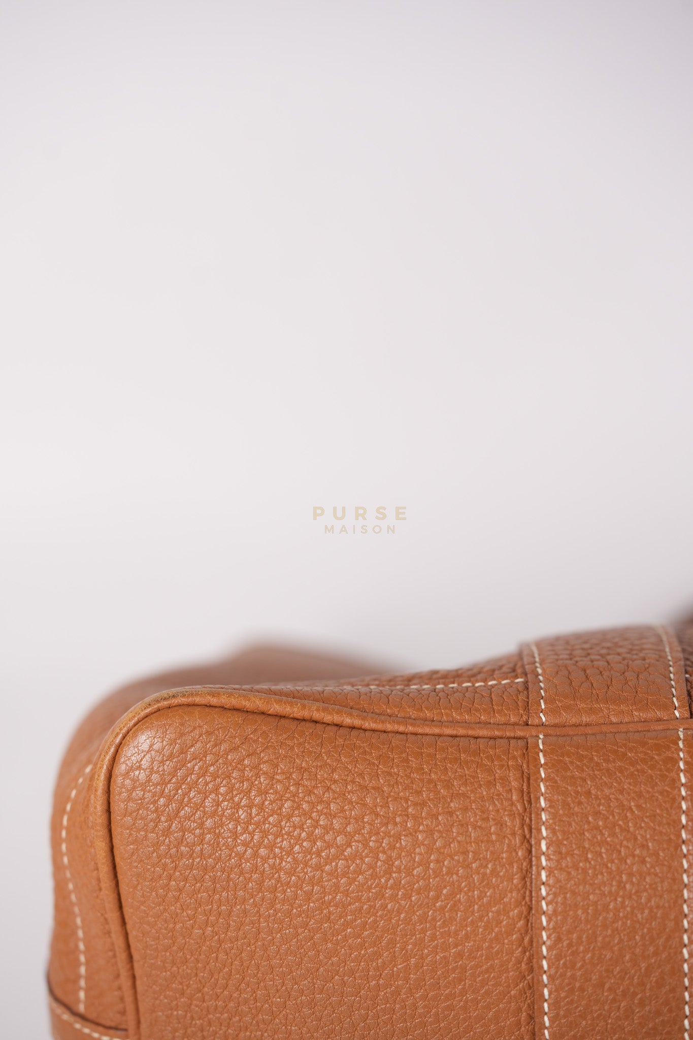 Garden Party Tote Bag(GTP) 36 in Gold Clemence Palladium Hardware Stamp X(2016) | Purse Maison Luxury Bags Shop