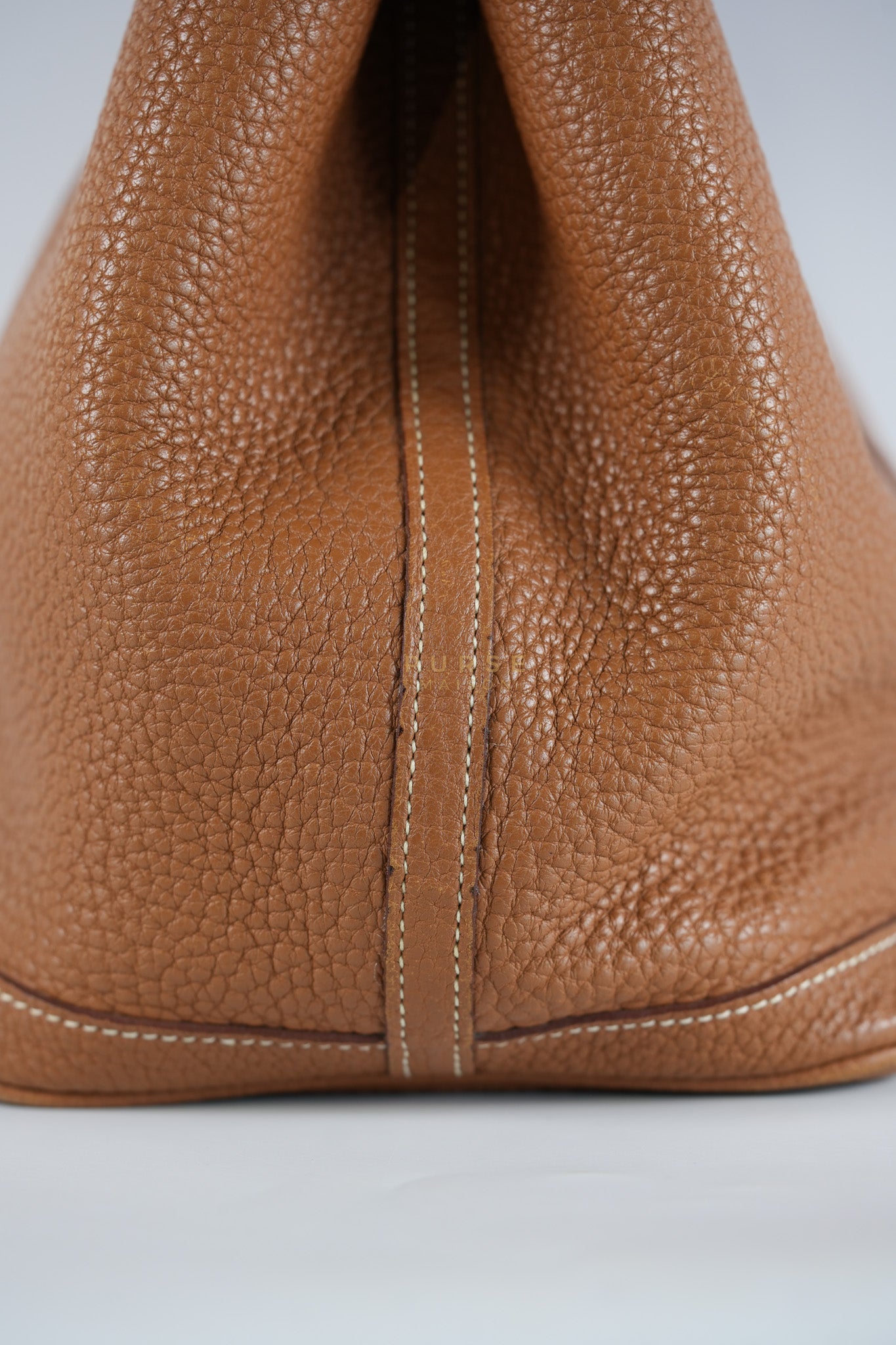 Garden Party Tote Bag(GTP) 36 in Gold Clemence Palladium Hardware Stamp X(2016) | Purse Maison Luxury Bags Shop