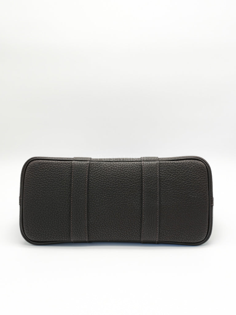 Garden Party Tote (GPT) 30 in Ebene Negonda Leather & Palladium Hardware Stamp B(2023) | Purse Maison Luxury Bags Shop