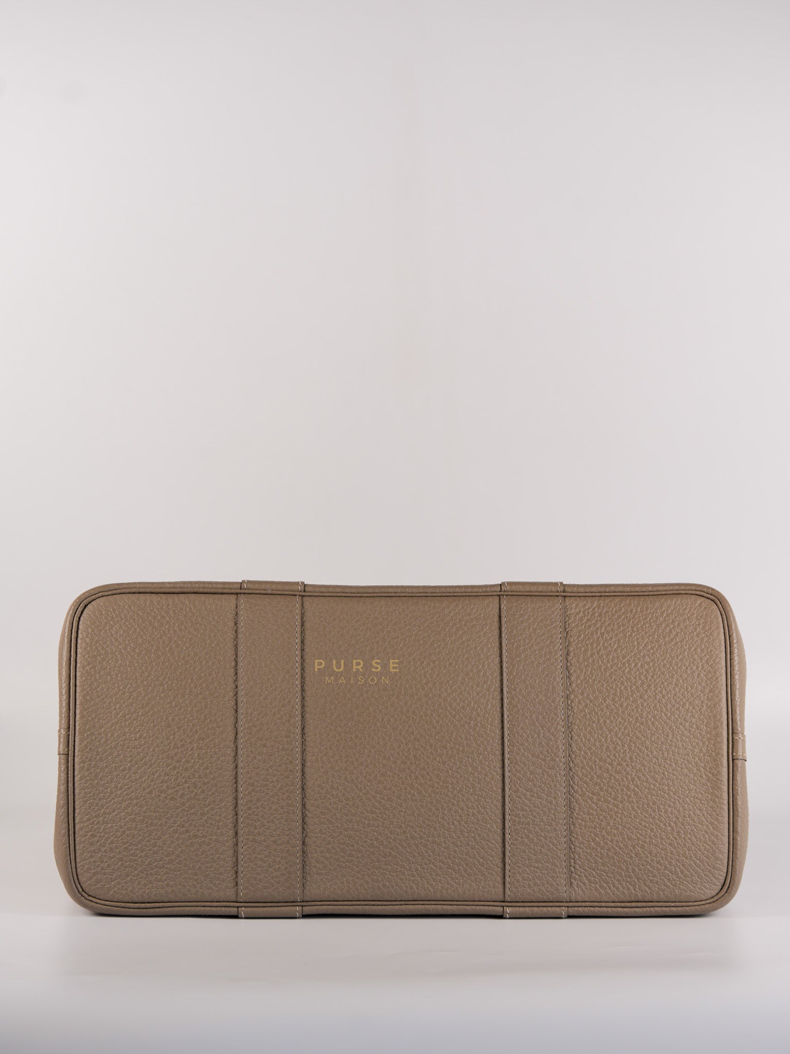 Garden Party Tote (GPT) 36 in Gris Asphalte Negonda Leather Palladium Hardware Stamp C(2018) | Purse Maison Luxury Bags Shop