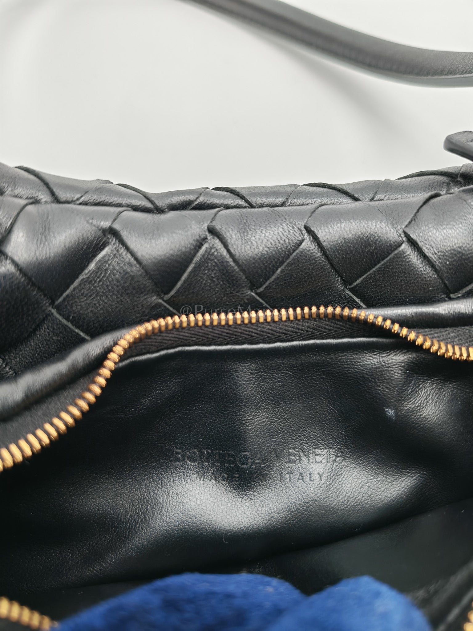 Gemelli Small in Black Intrecciato Nappa Leather Shoulder Bag | Purse Maison Luxury Bags Shop