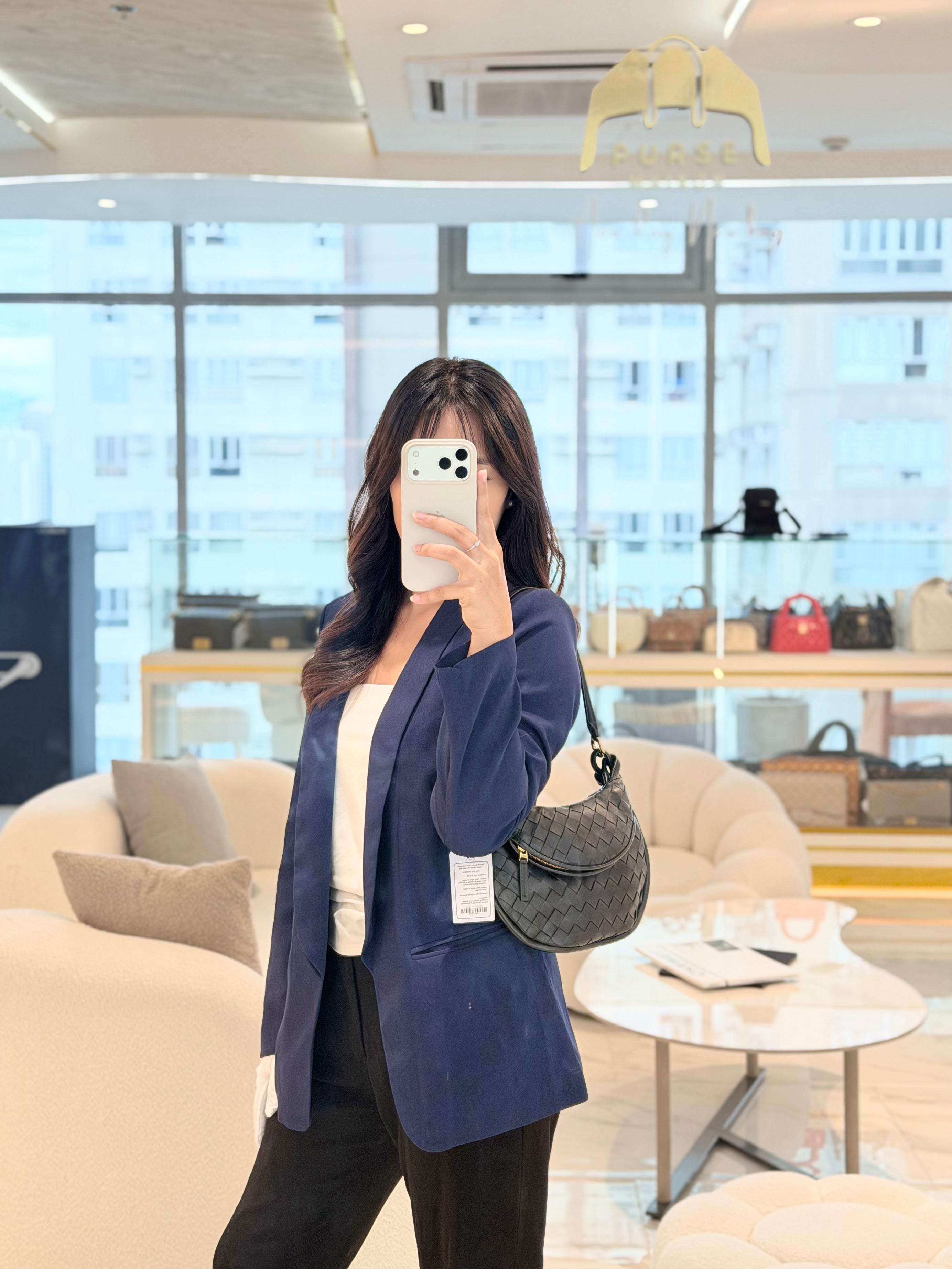 Gemelli Small in Black Intrecciato Nappa Leather Shoulder Bag | Purse Maison Luxury Bags Shop