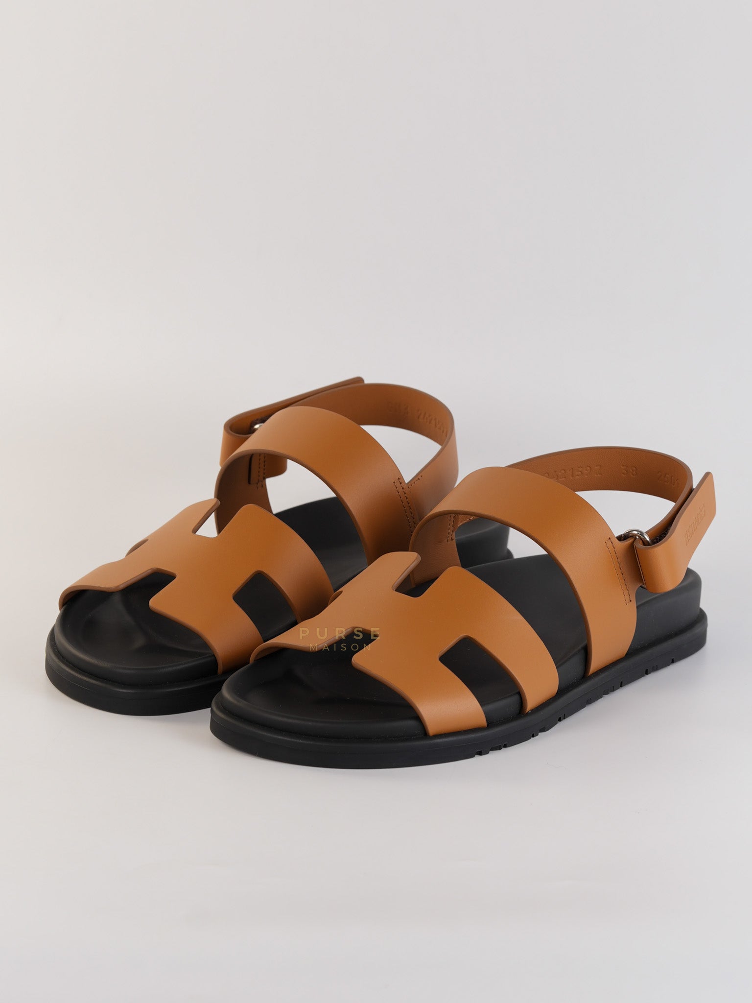 ⁠Genius Naturelle Sandals 38 EU (24 cm) | Purse Maison Luxury Bags Shop