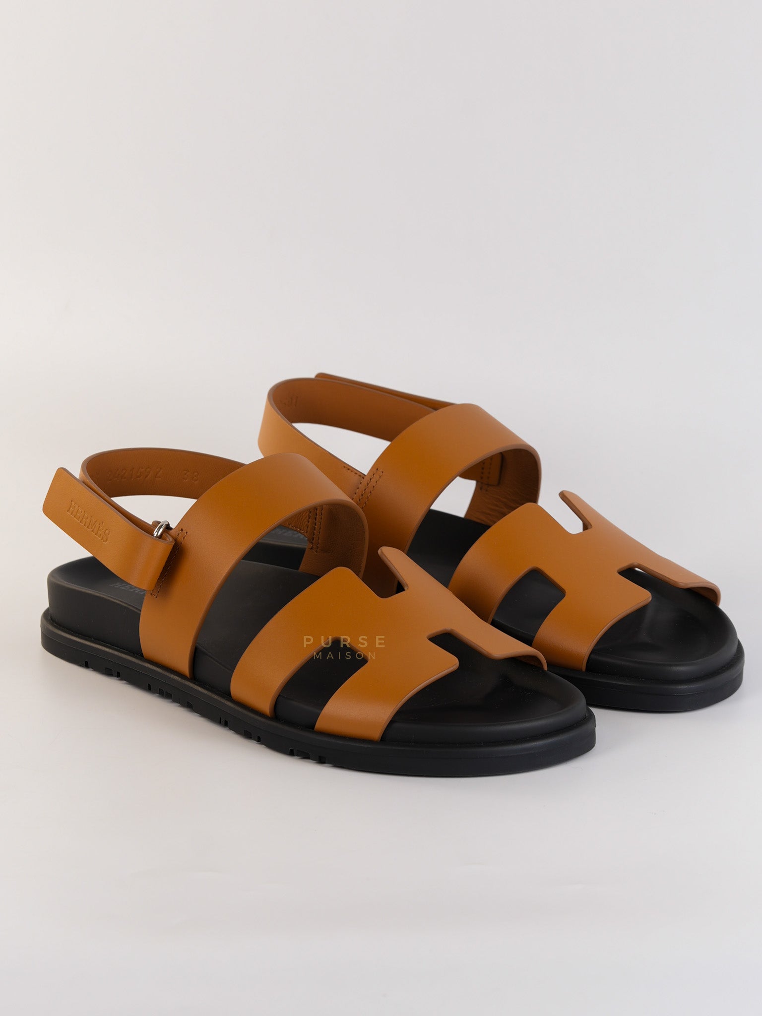 ⁠Genius Naturelle Sandals 38 EU (24 cm) | Purse Maison Luxury Bags Shop