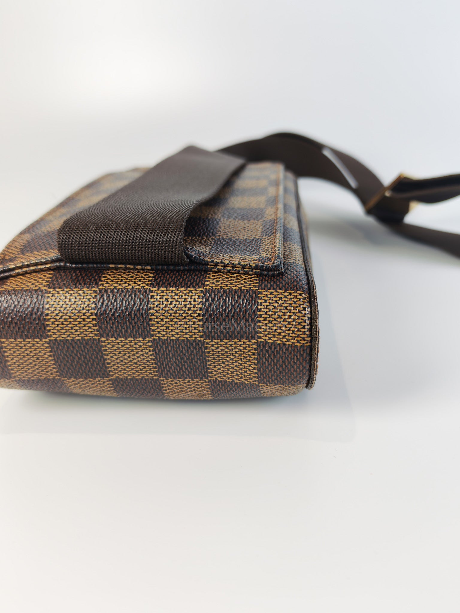 Geronimos Waist Bag In Damier Ebene Canvas (CA0014) | Purse Maison Luxury Bags Shop