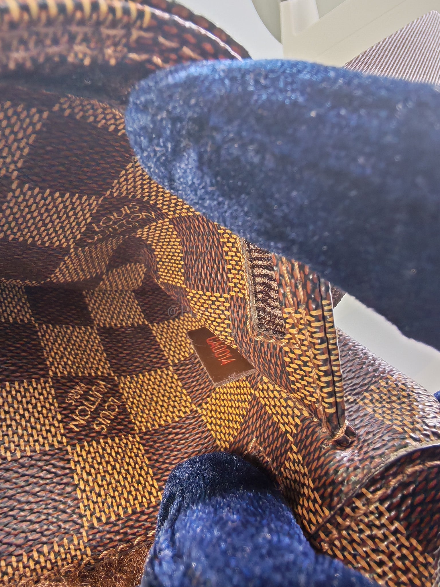 Geronimos Waist Bag In Damier Ebene Canvas (CA0014) | Purse Maison Luxury Bags Shop