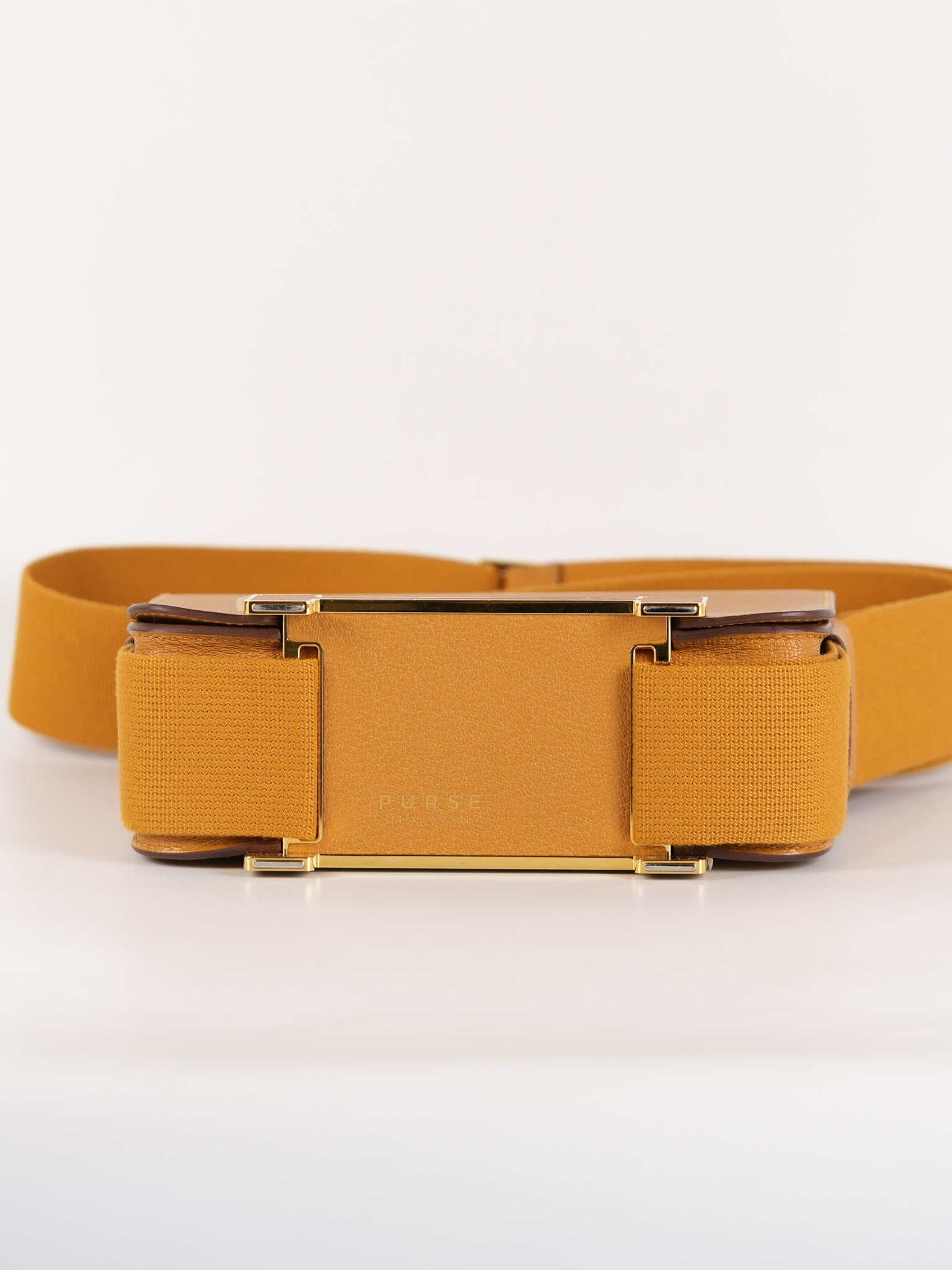 Geta in Caramel Chevre Mysore Gold Hardware Stamp B (2023) | Purse Maison Luxury Bags Shop