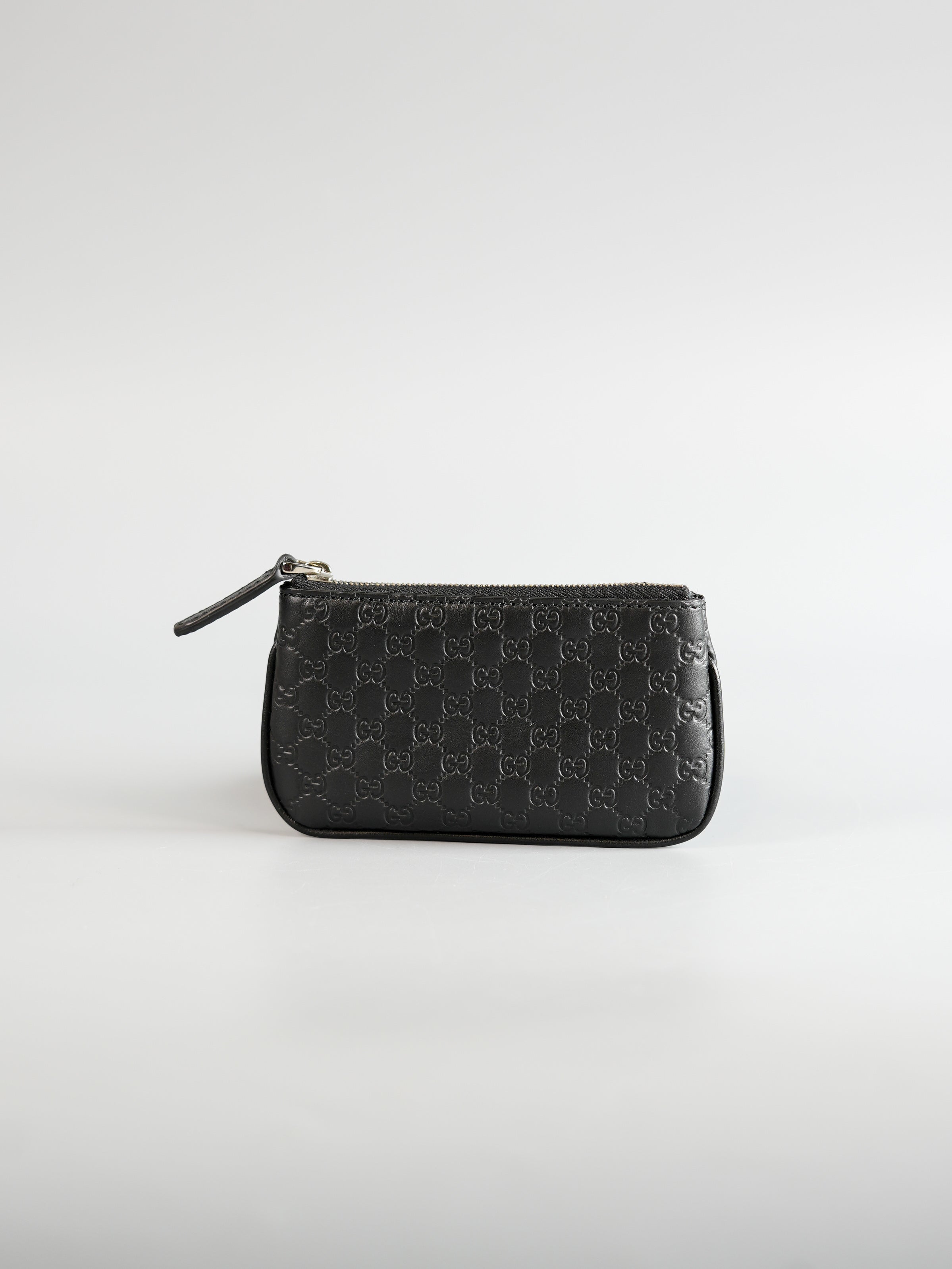 GG Guccissima Emblem Black Keycles | Purse Maison Luxury Bags Shop