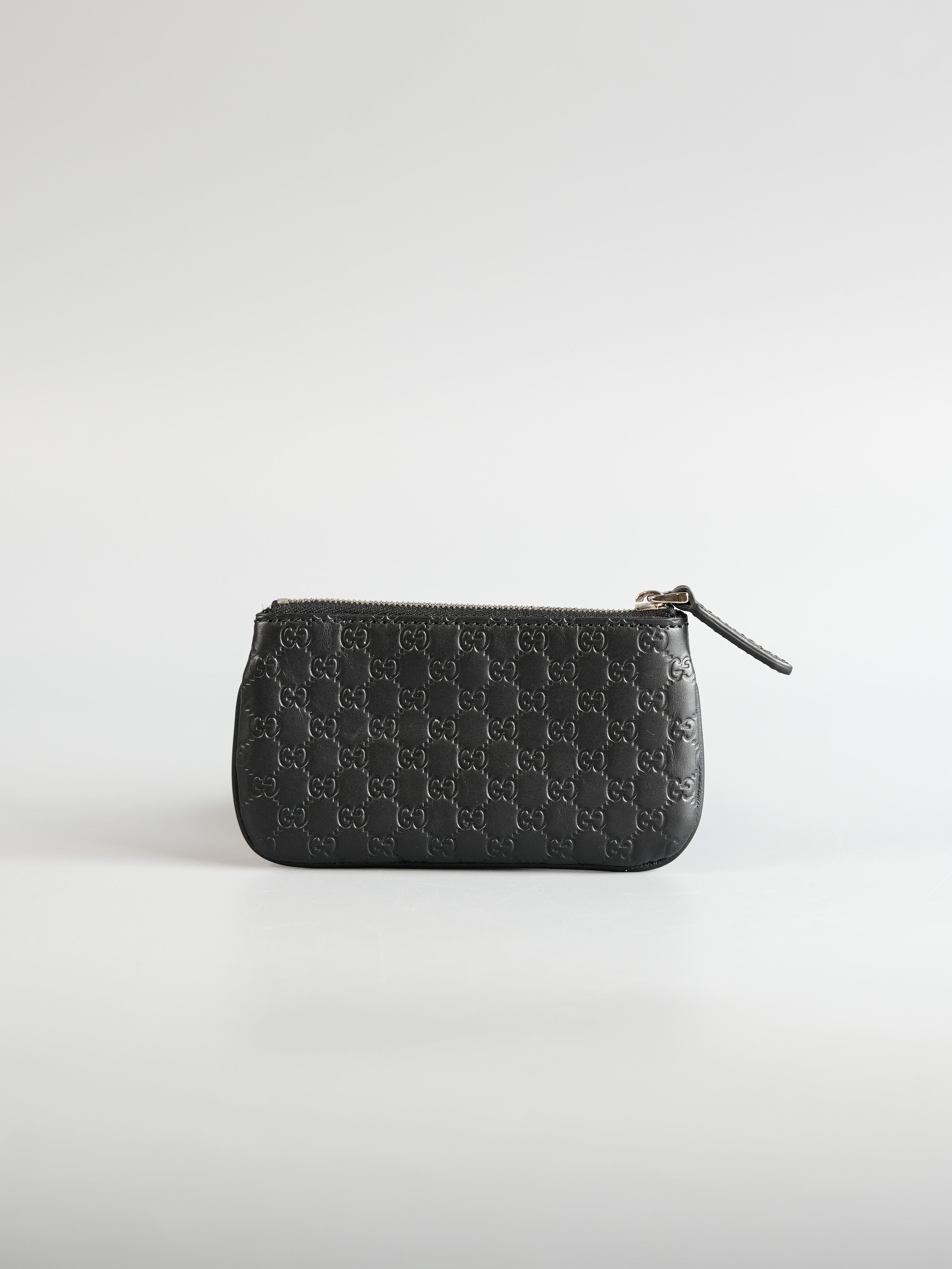 GG Guccissima Emblem Black Keycles | Purse Maison Luxury Bags Shop