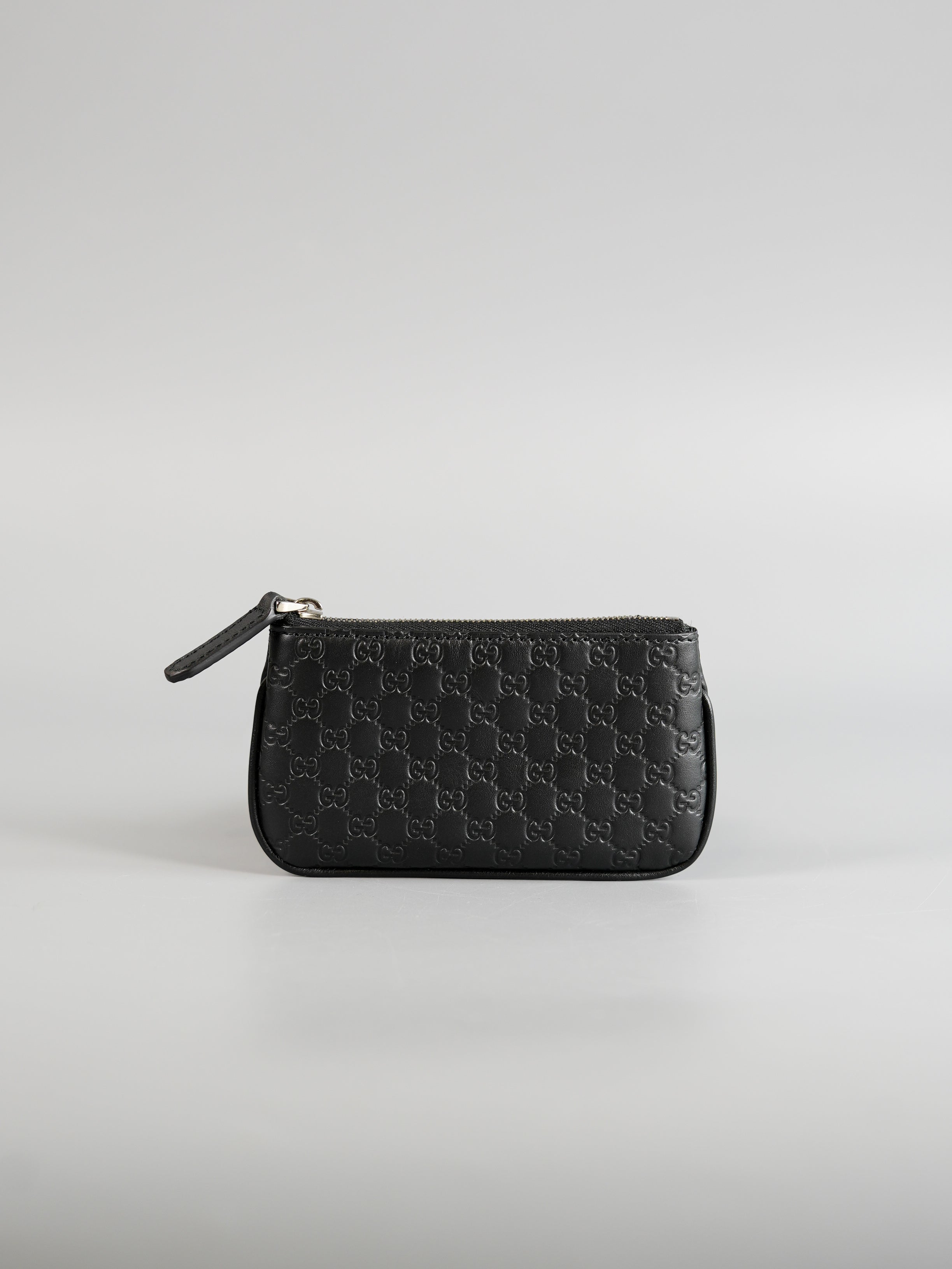 GG Guccissima Emblem Black Keycles | Purse Maison Luxury Bags Shop