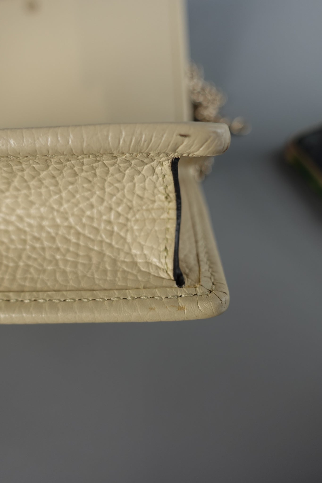 GG Ivory White Leather Sling Crossbody Bag | Purse Maison Luxury Bags Shop