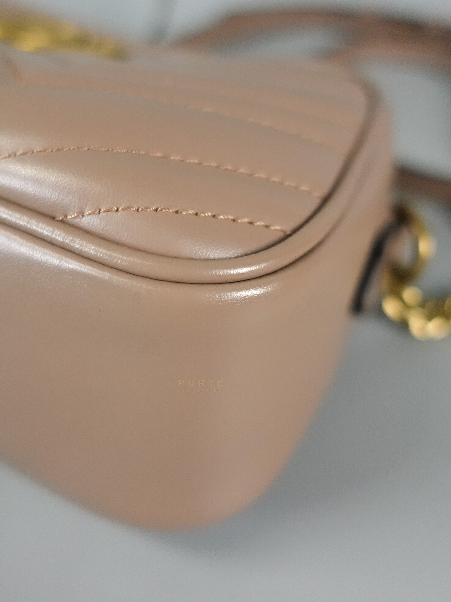 GG Marmont Camera Bag Small Matelasse Dusty Pink | Purse Maison Luxury Bags Shop