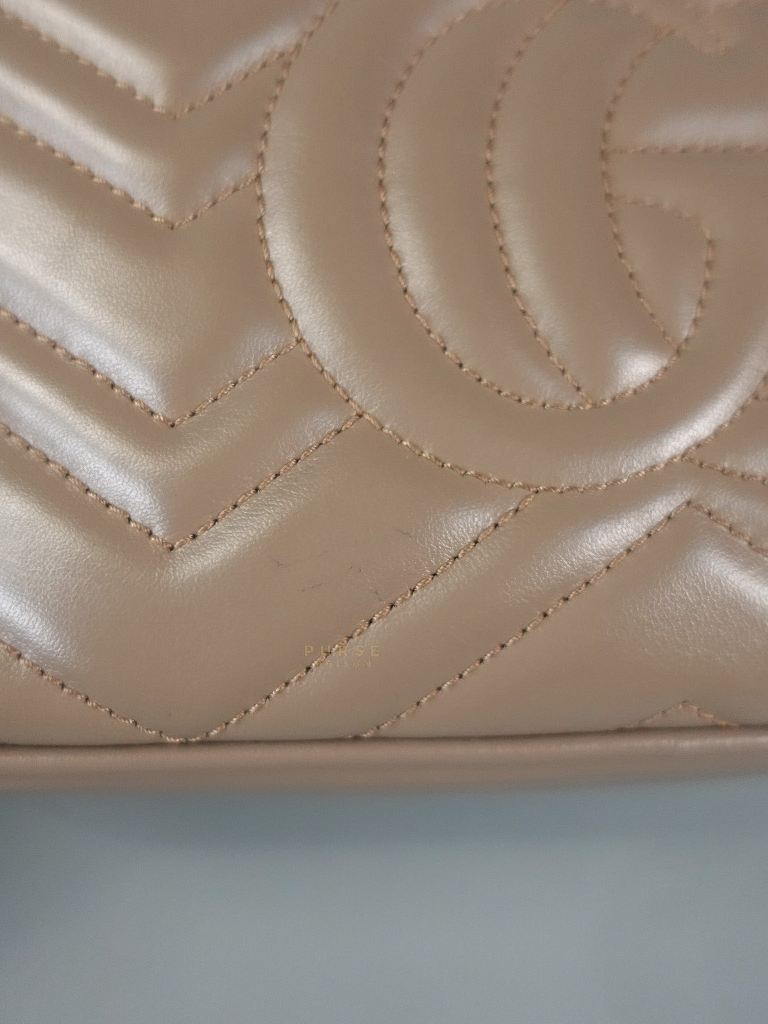 GG Marmont Camera Bag Small Matelasse Dusty Pink | Purse Maison Luxury Bags Shop