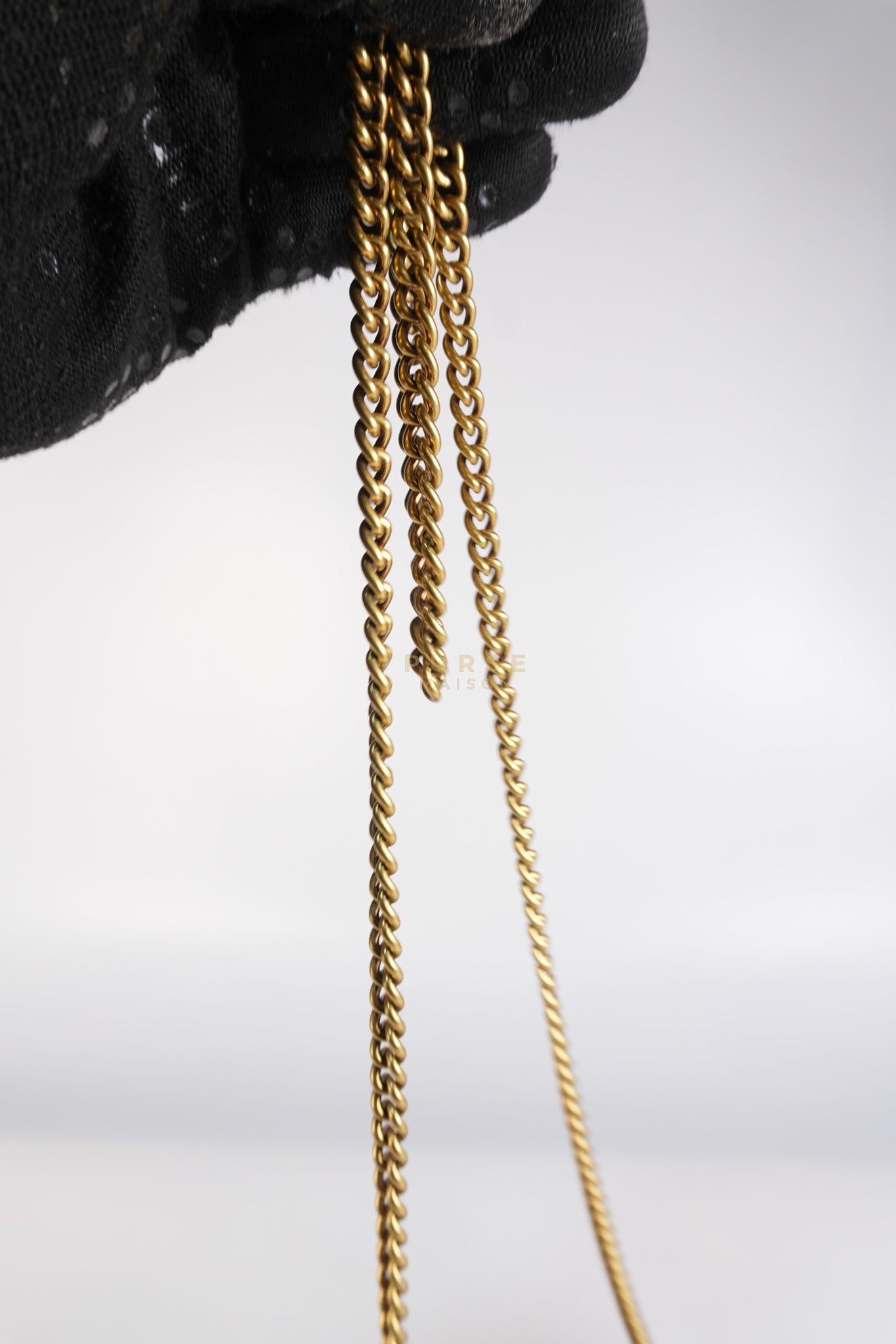 GG Marmont Chain Bag Super Mini in Royal Blue Velvet | Purse Maison Luxury Bags Shop