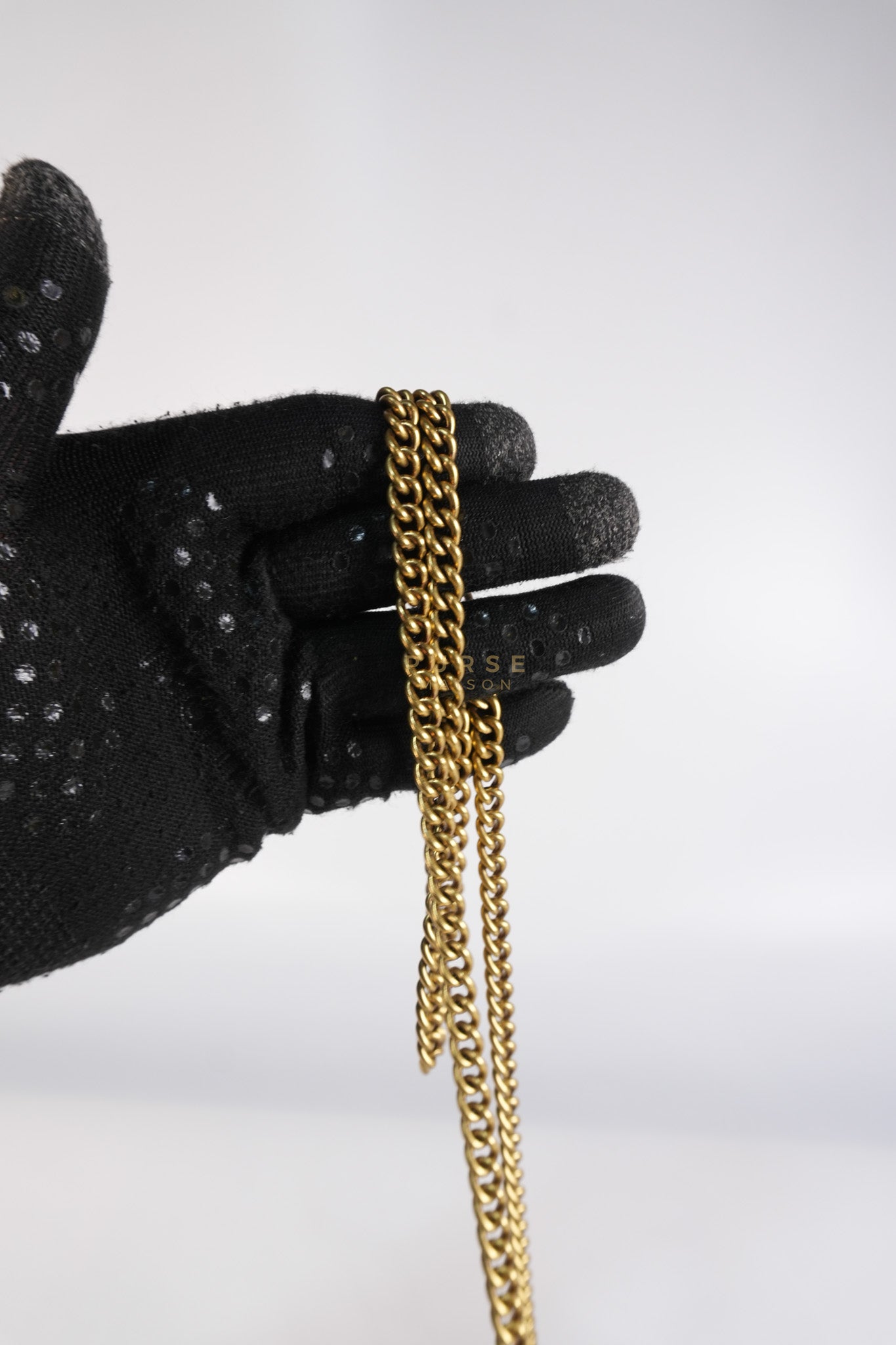 GG Marmont Chain Bag Super Mini in Royal Blue Velvet | Purse Maison Luxury Bags Shop