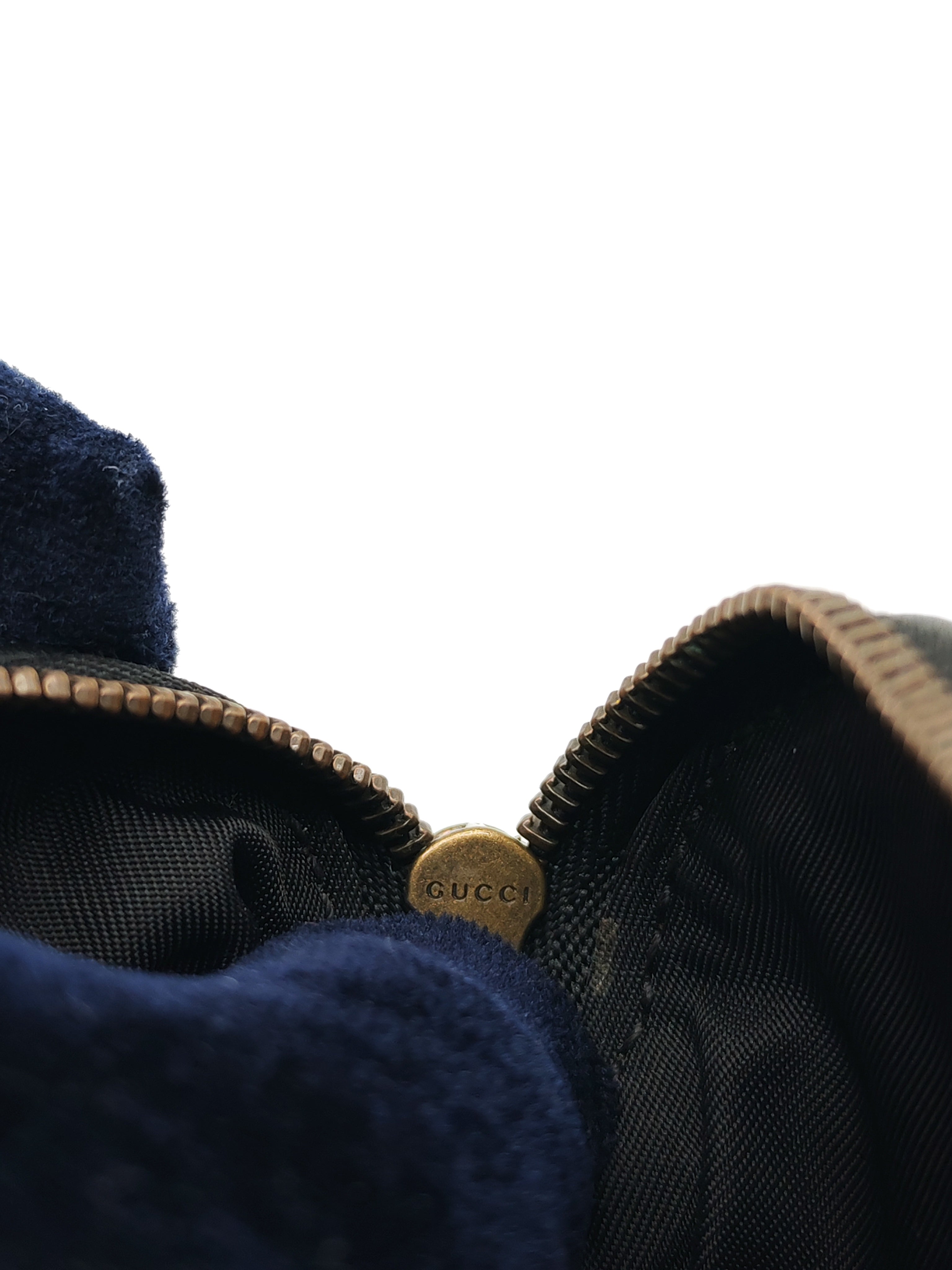 GG Marmont Cosmetic Case in Black Chevron Quilted Leather & Gold Hardware | Purse Maison Luxury Bags Shop