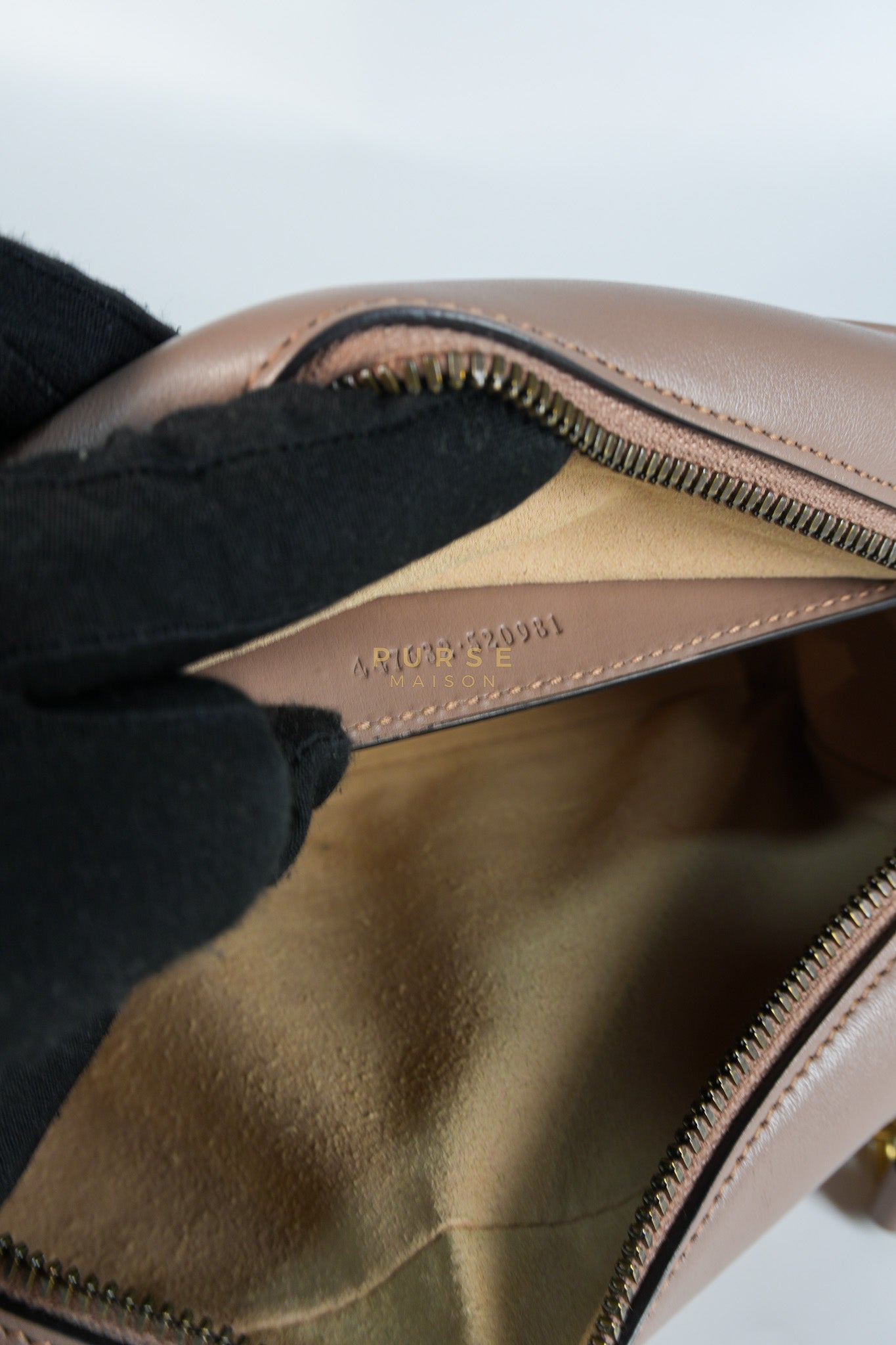 GG Marmont Matelasse Small Camera Bag in Dusty Rose | Purse Maison Luxury Bags Shop