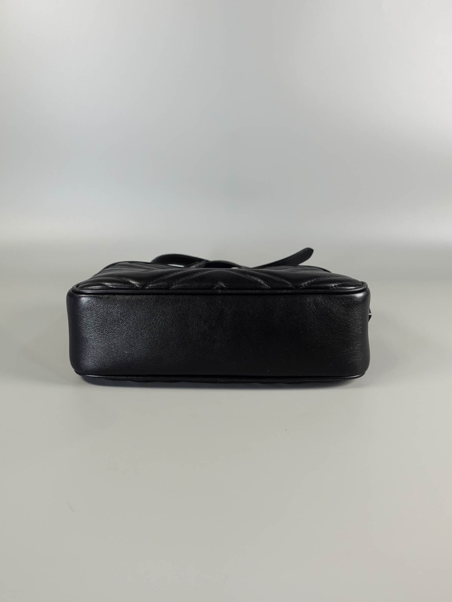 GG Marmont Small Black Matelasse Camera Bag | Purse Maison Luxury Bags Shop